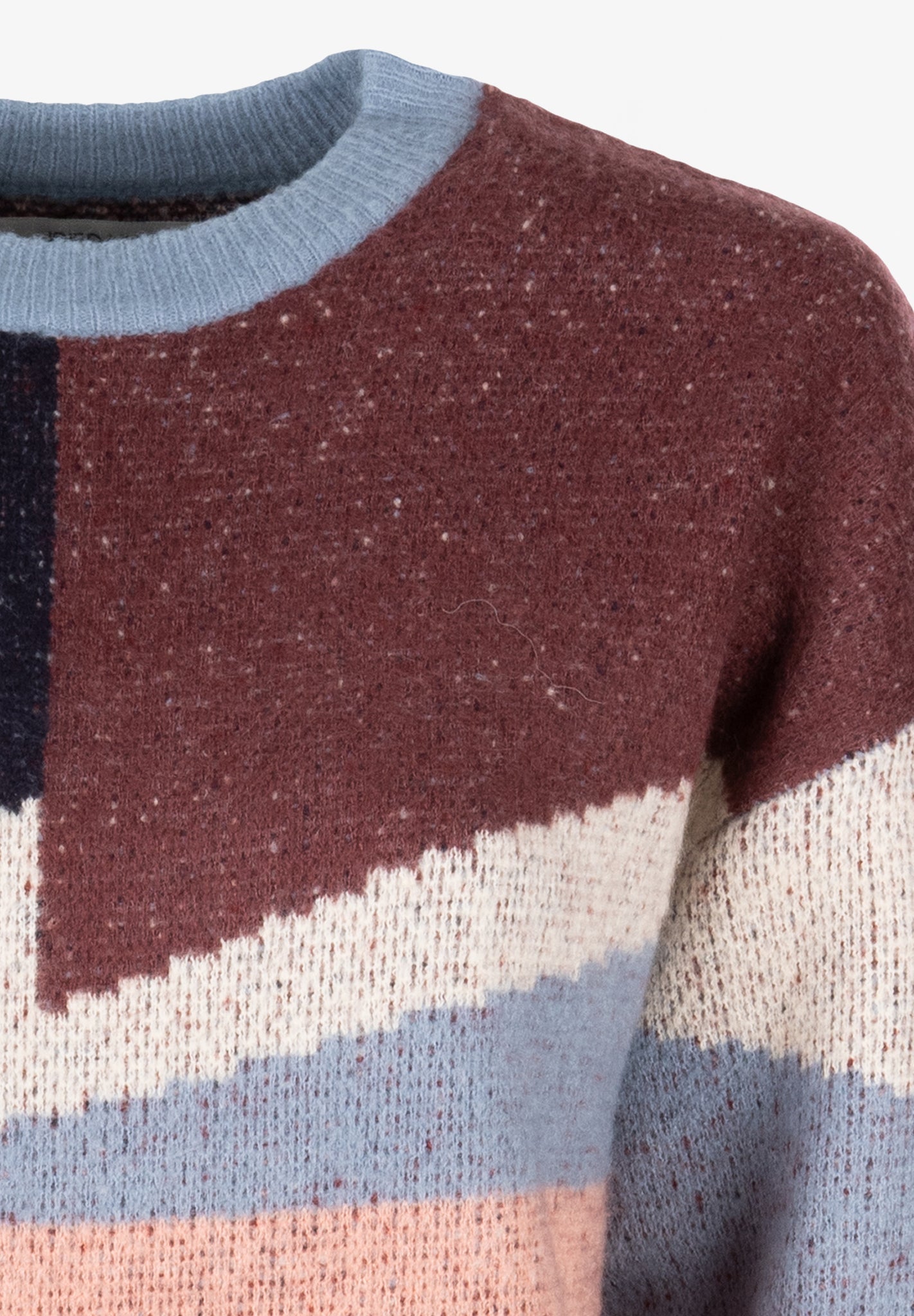 IRIEDAILY - Fady Knit - Navy Red - BACKYARD