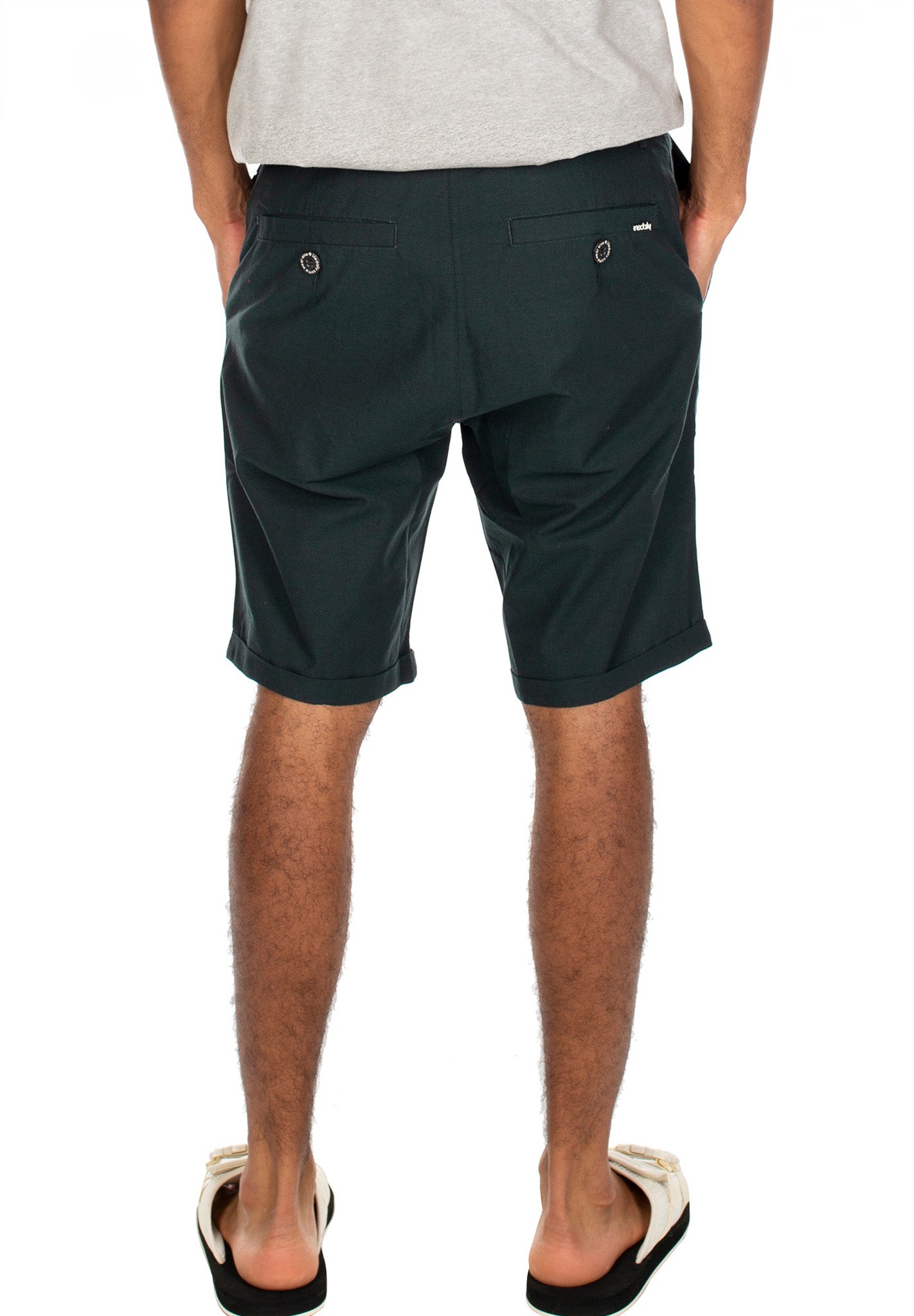 IRIEDAILY - Golfer Chambray Short - Nightforest - BACKYARD