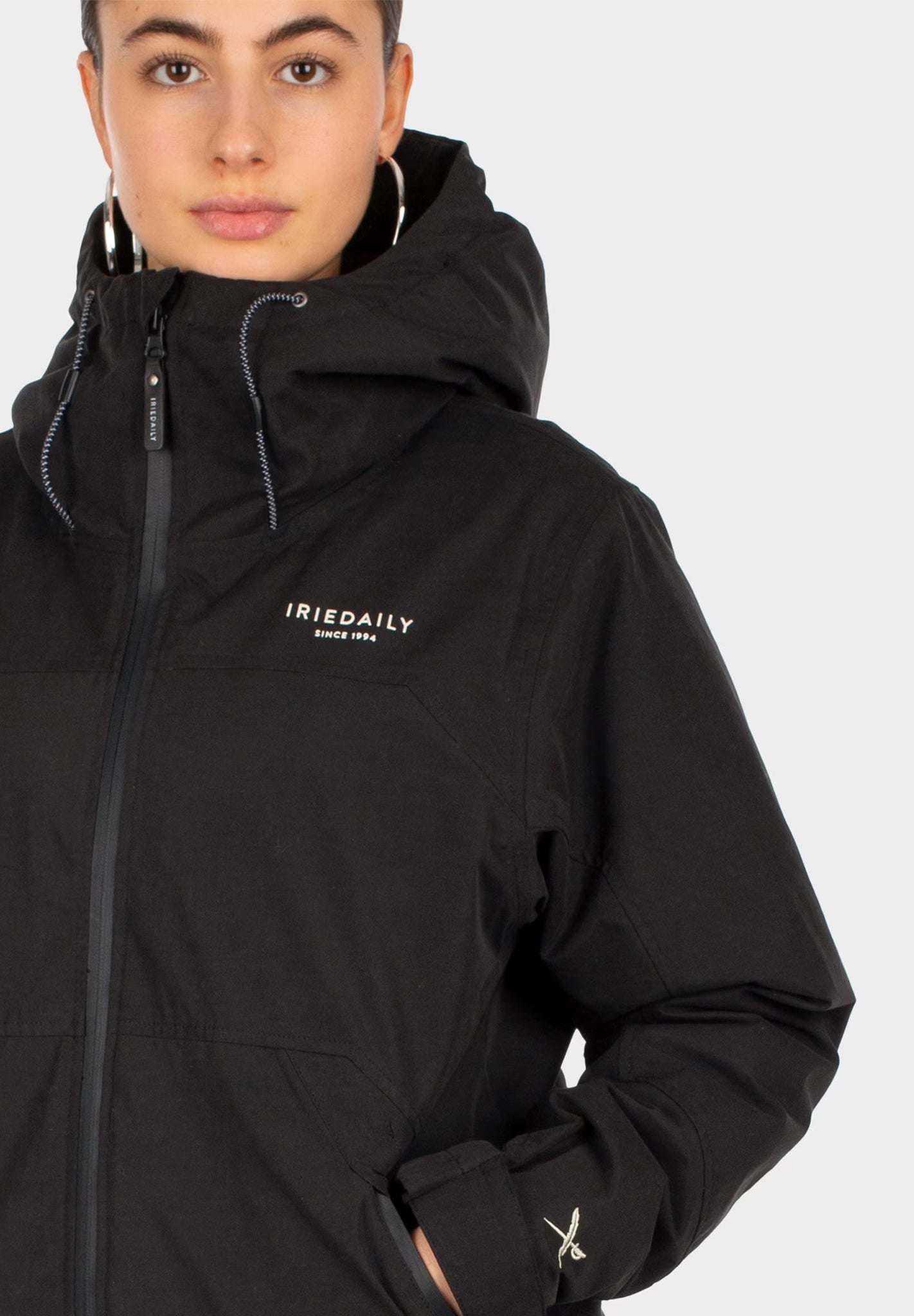 IRIEDAILY - Kat Hooded Jacket - Black - BACKYARD