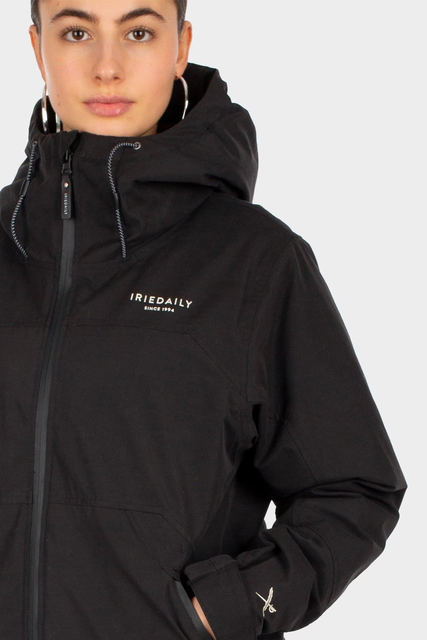 IRIEDAILY - Kat Hooded Jacket - Black - BACKYARD