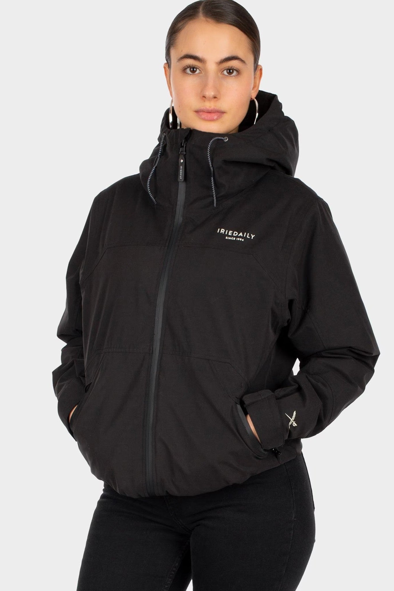 IRIEDAILY - Kat Hooded Jacket - Black - BACKYARD