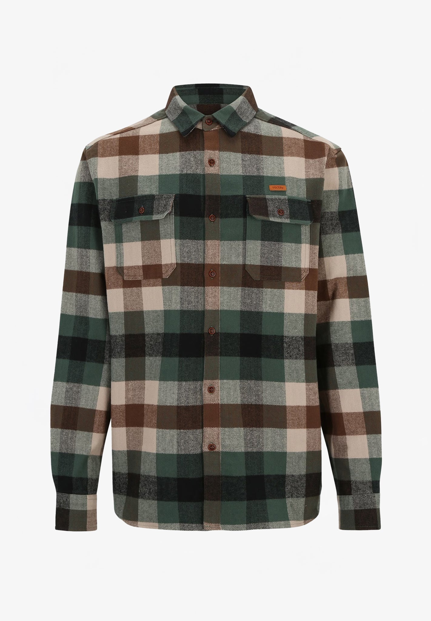 IRIEDAILY - Lumber Fella Shirt - Jungle Green - BACKYARD