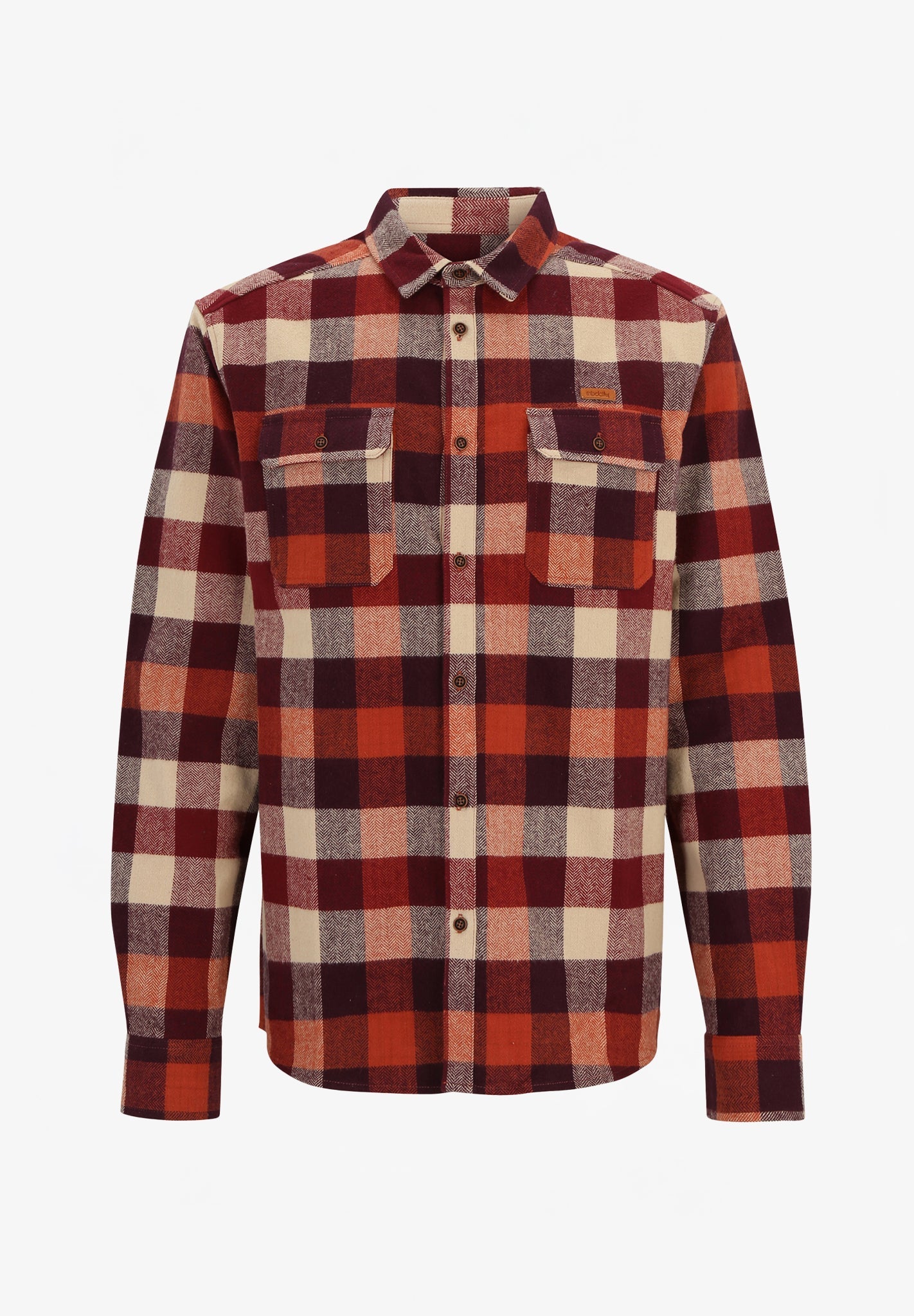 IRIEDAILY - Lumber Fella Shirt - Wine - BACKYARD