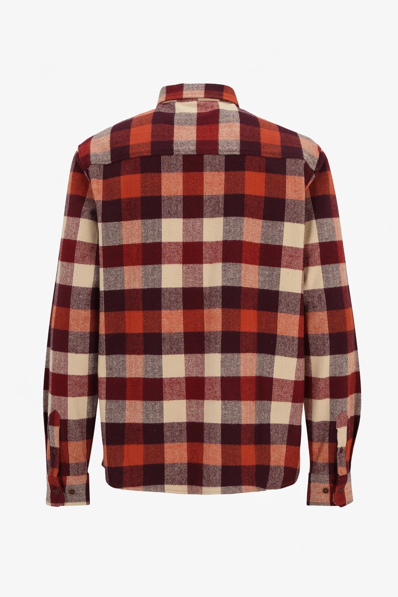 IRIEDAILY - Lumber Fella Shirt - Wine - BACKYARD