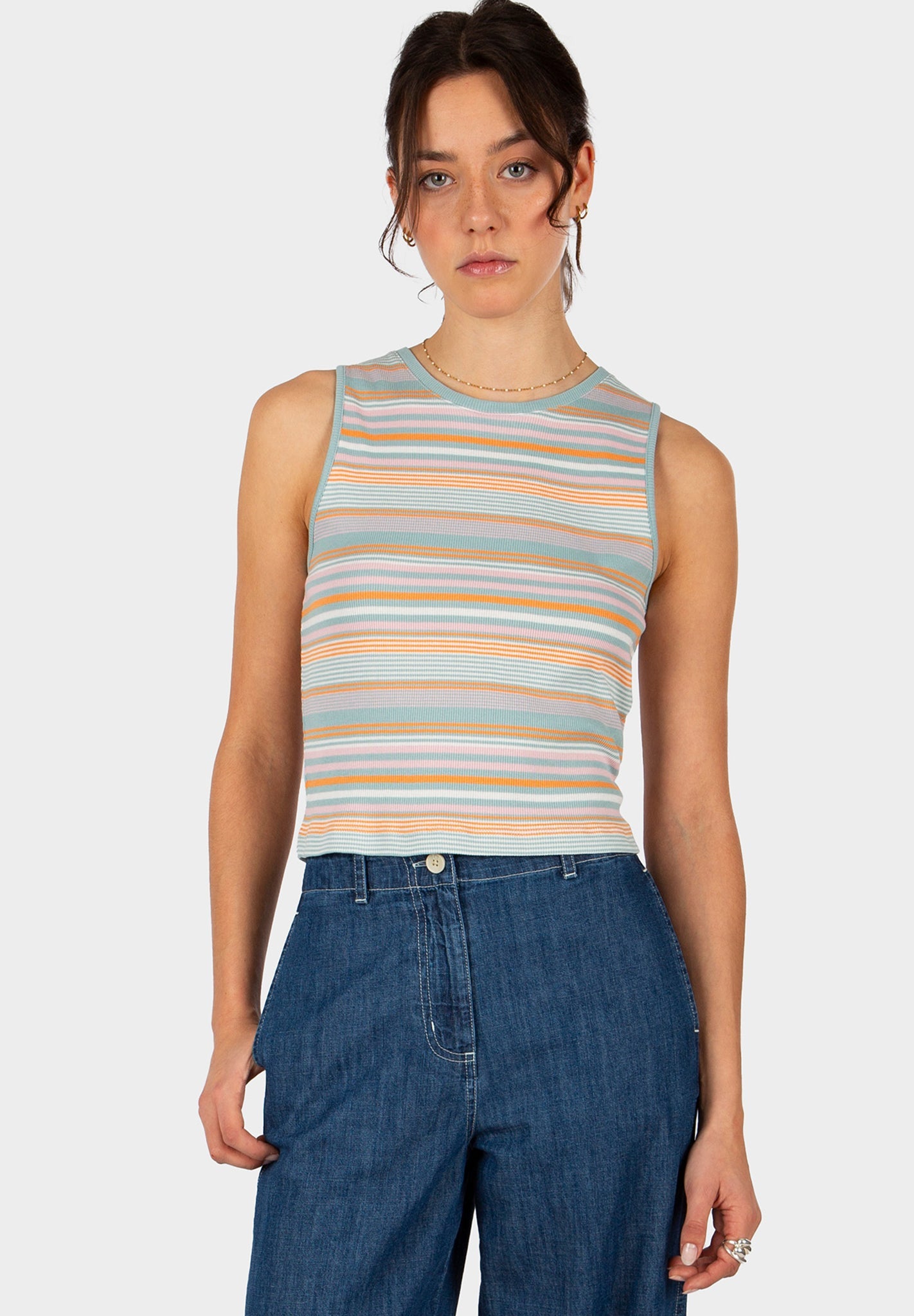 IRIEDAILY - Mimie Tank - Light Sage - BACKYARD