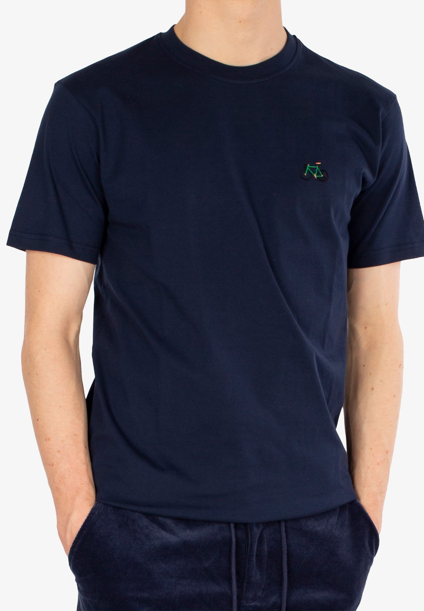 IRIEDAILY - Peaceride Emb Tee - Midnight - BACKYARD