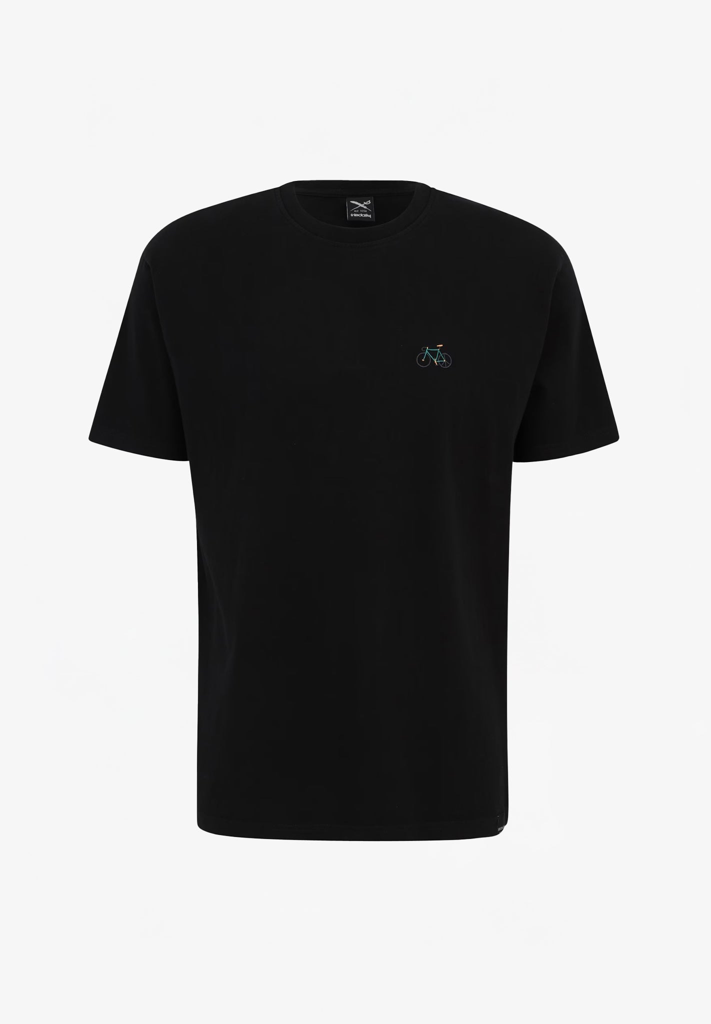 IRIEDAILY - Peaceride Emb Tee - Black - BACKYARD