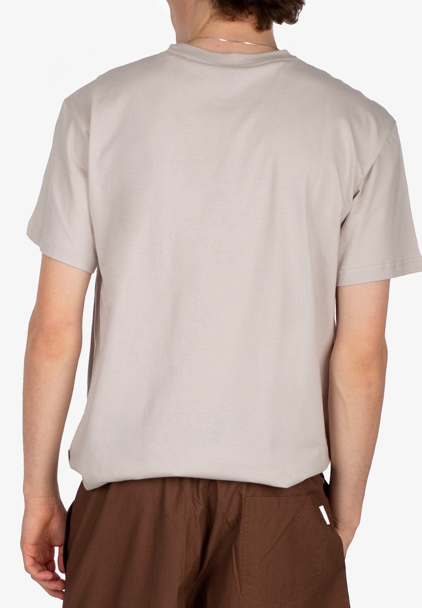 IRIEDAILY - Peaceride Emb Tee - Cloud Grey - BACKYARD