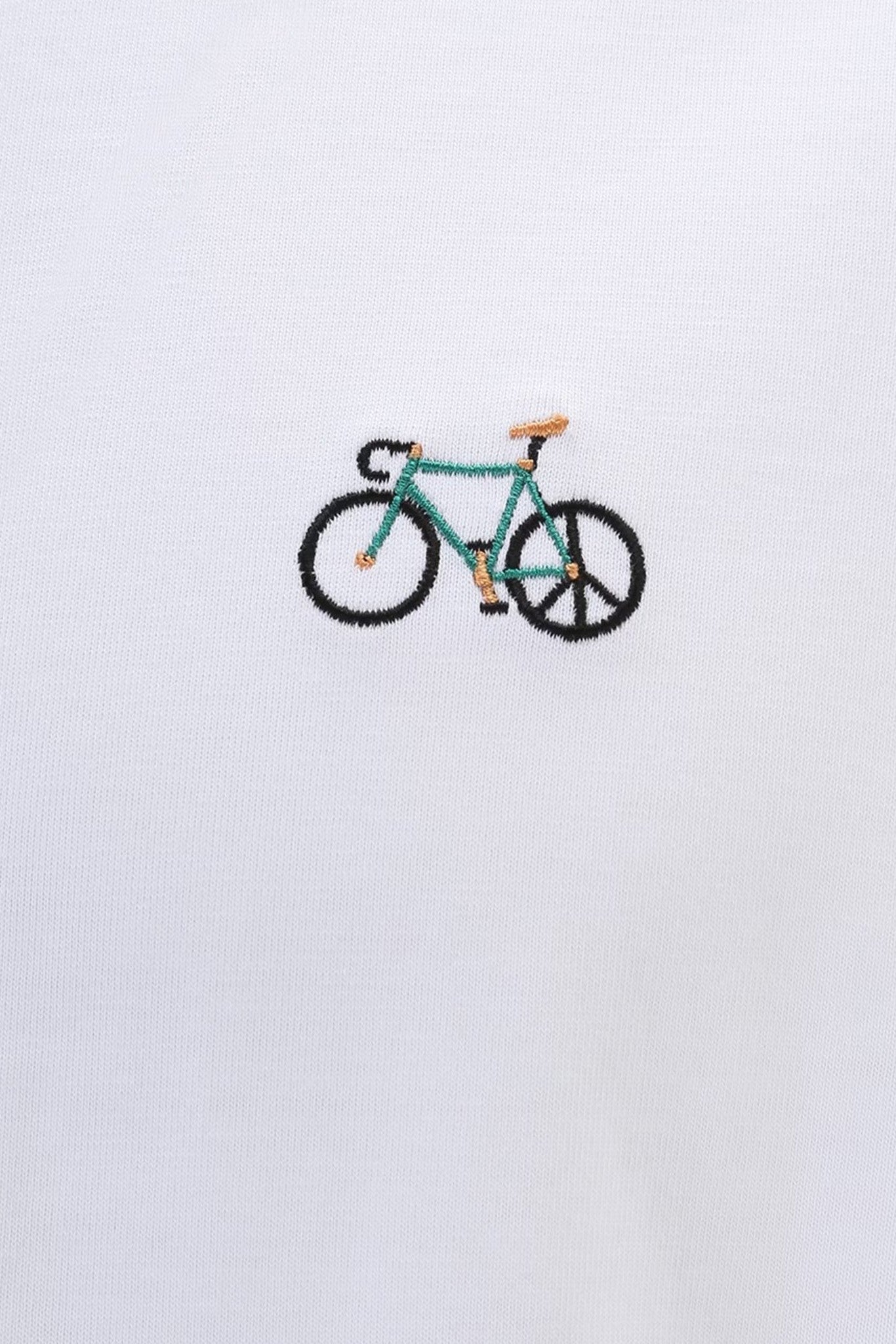 IRIEDAILY - Peaceride Emb Tee - White - BACKYARD