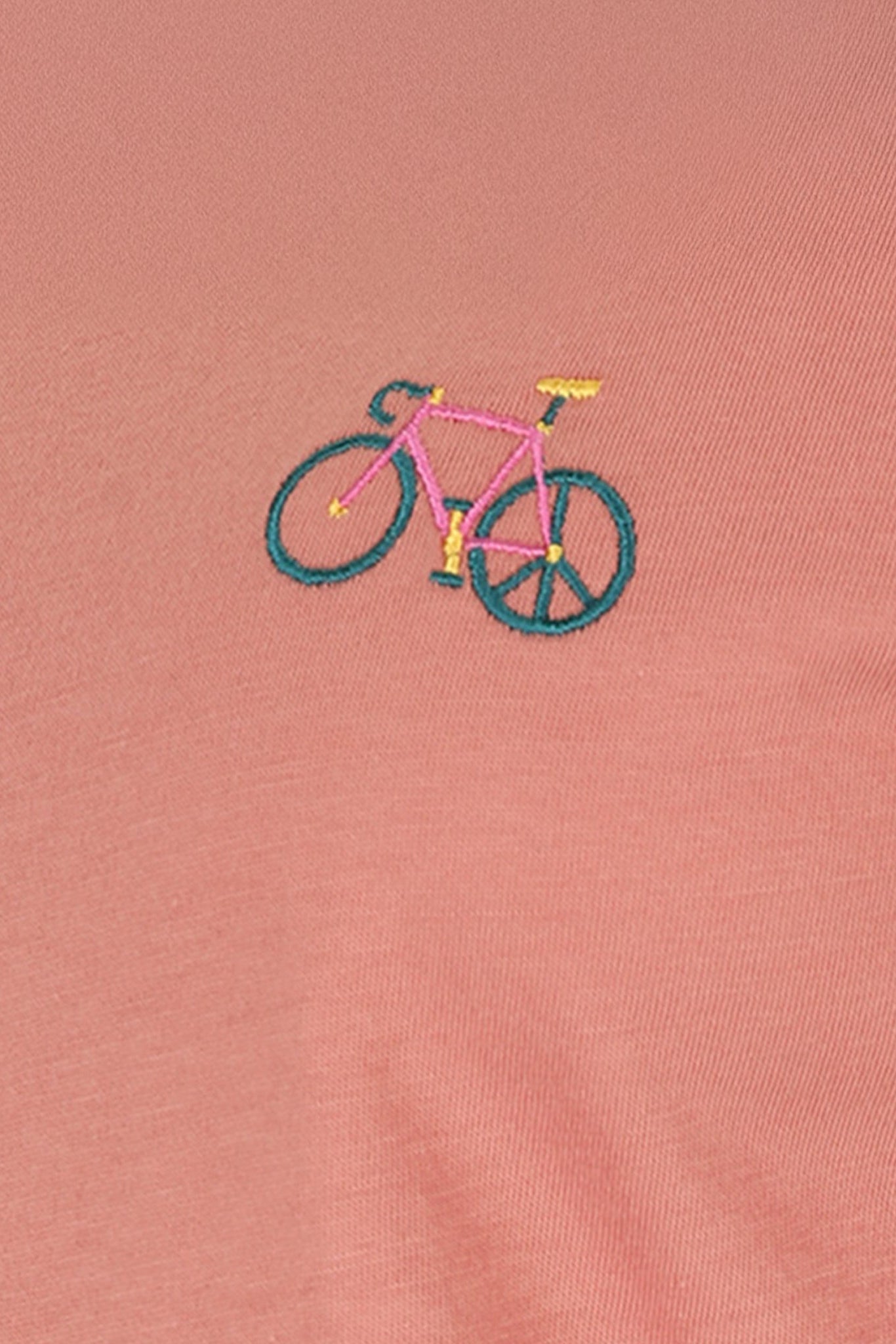 IRIEDAILY - Peacy Ride Tee - Mineral Red - BACKYARD