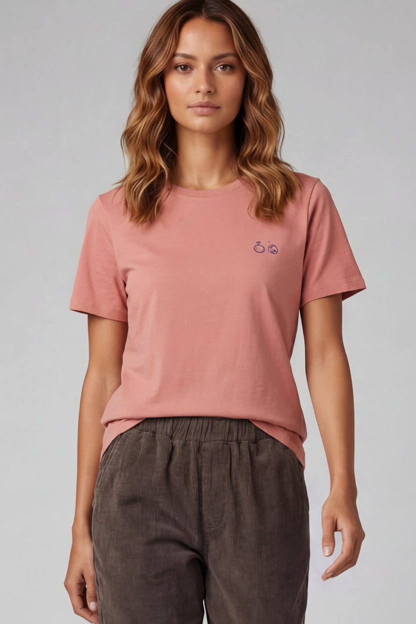 IRIEDAILY - Peacy Ride Tee - Mineral Red - BACKYARD