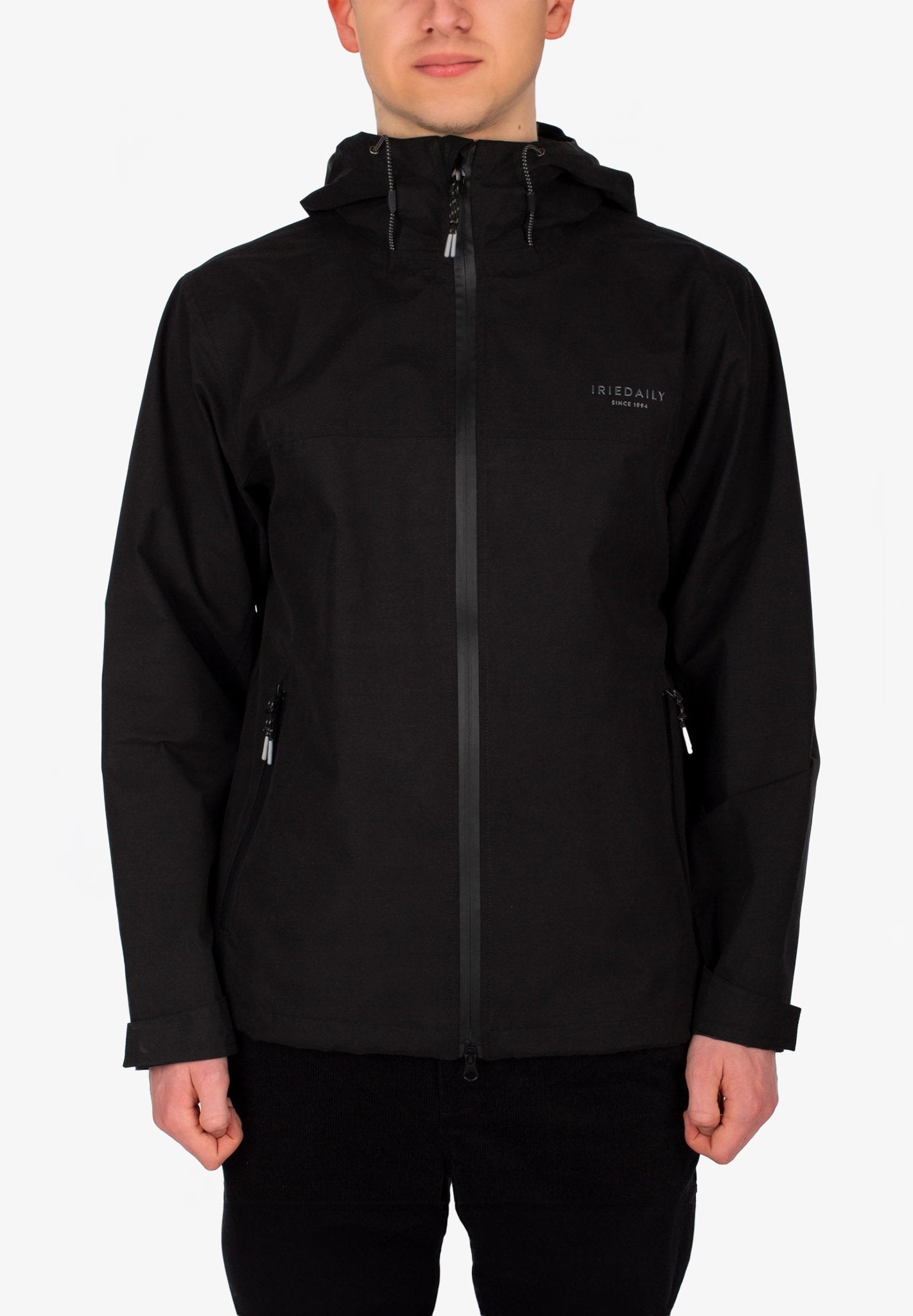 IRIEDAILY - Terance Anorak - Uni Black - BACKYARD