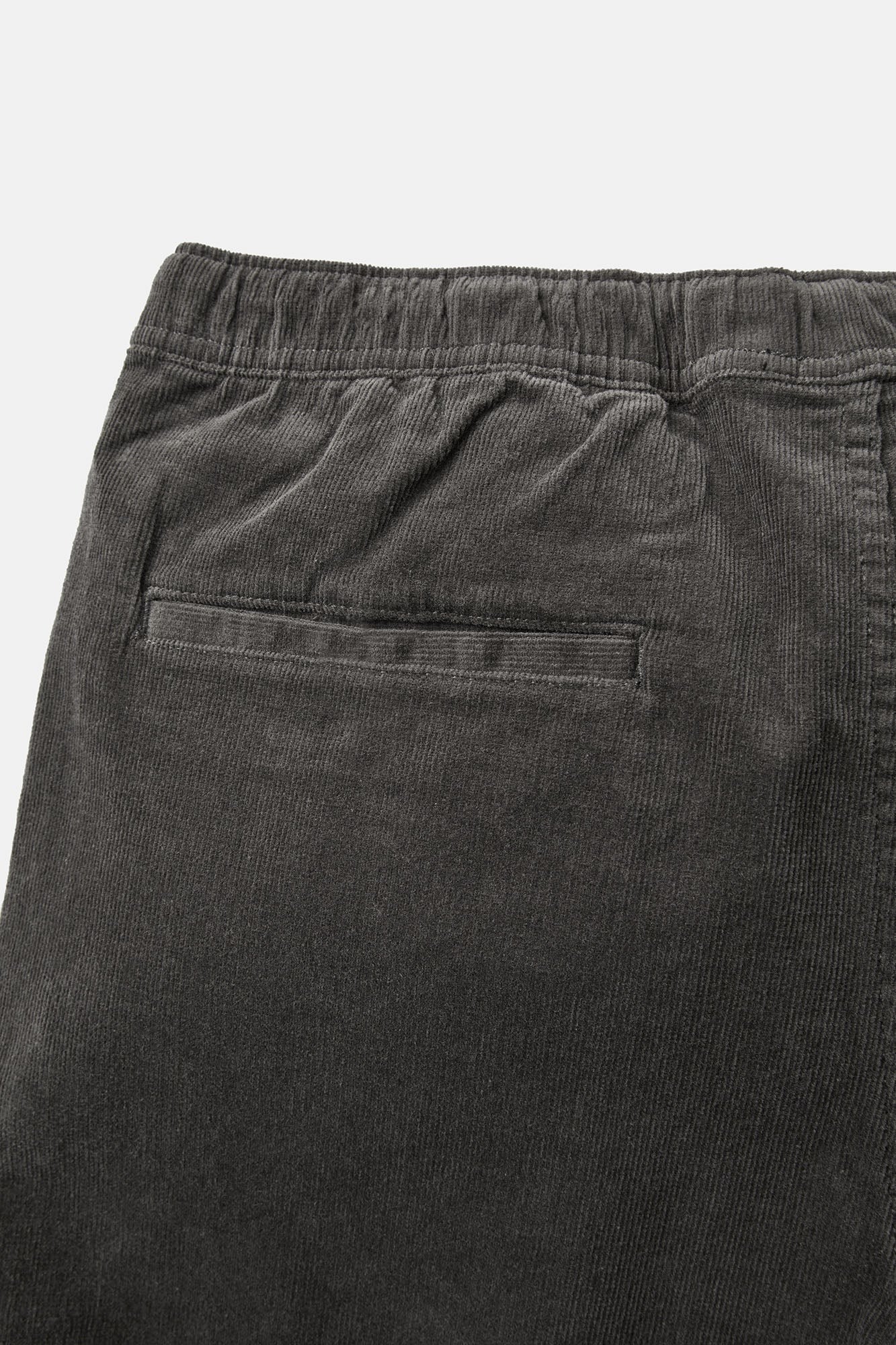 KATIN - Cord Local Short - Black Wash - BACKYARD