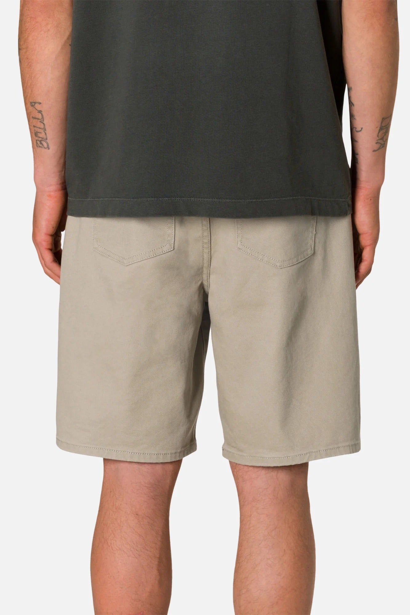 KATIN - George 64 Bull Denim Short - Vintage Khaki - BACKYARD