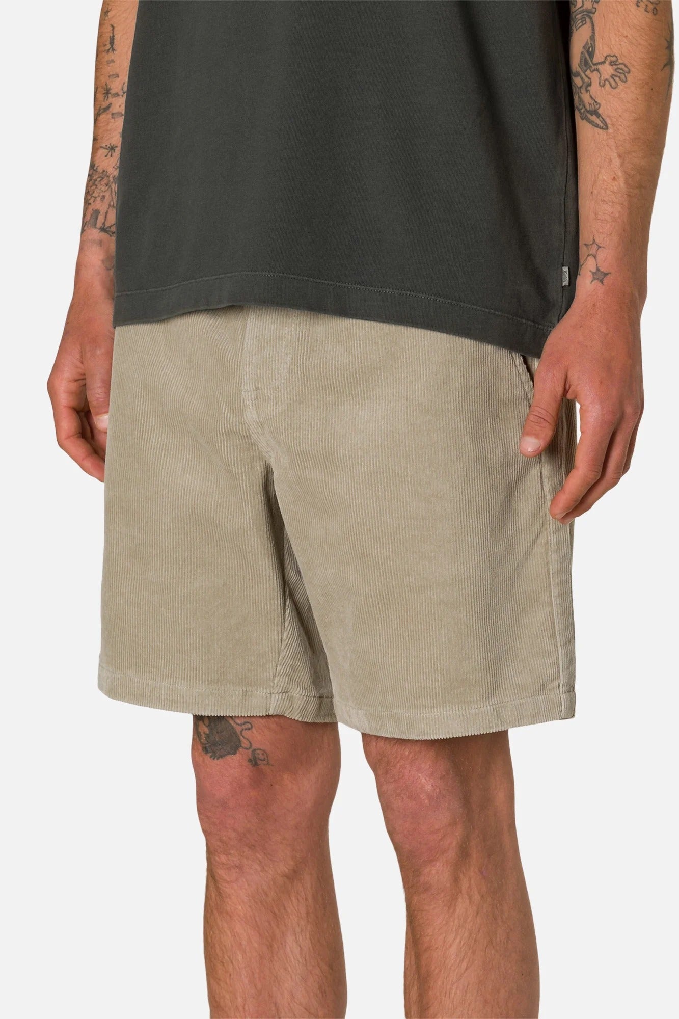 KATIN - Kord Patio Short - Vintage Khaki - BACKYARD