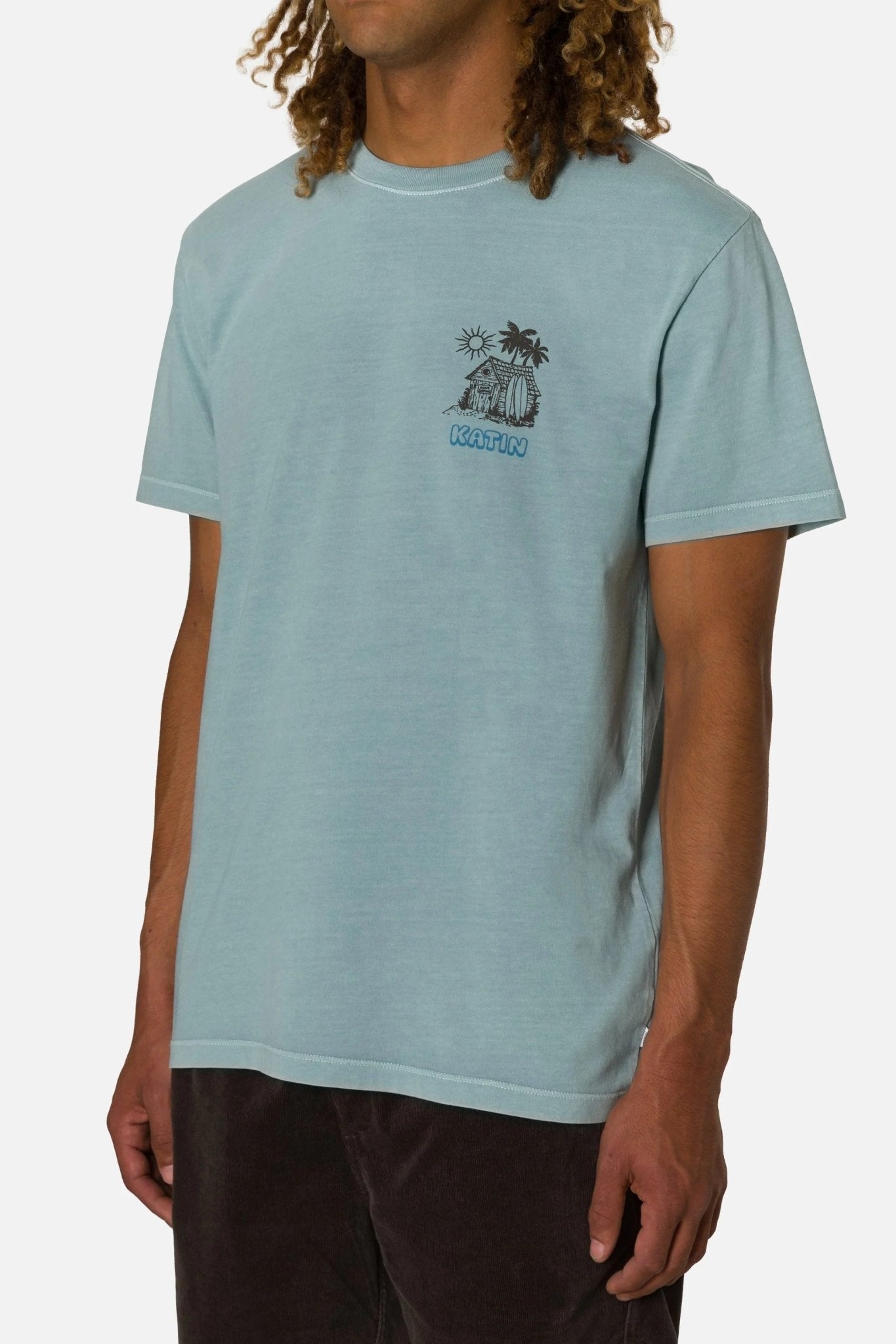 KATIN - Shacked Tee - Air Force Blue - BACKYARD