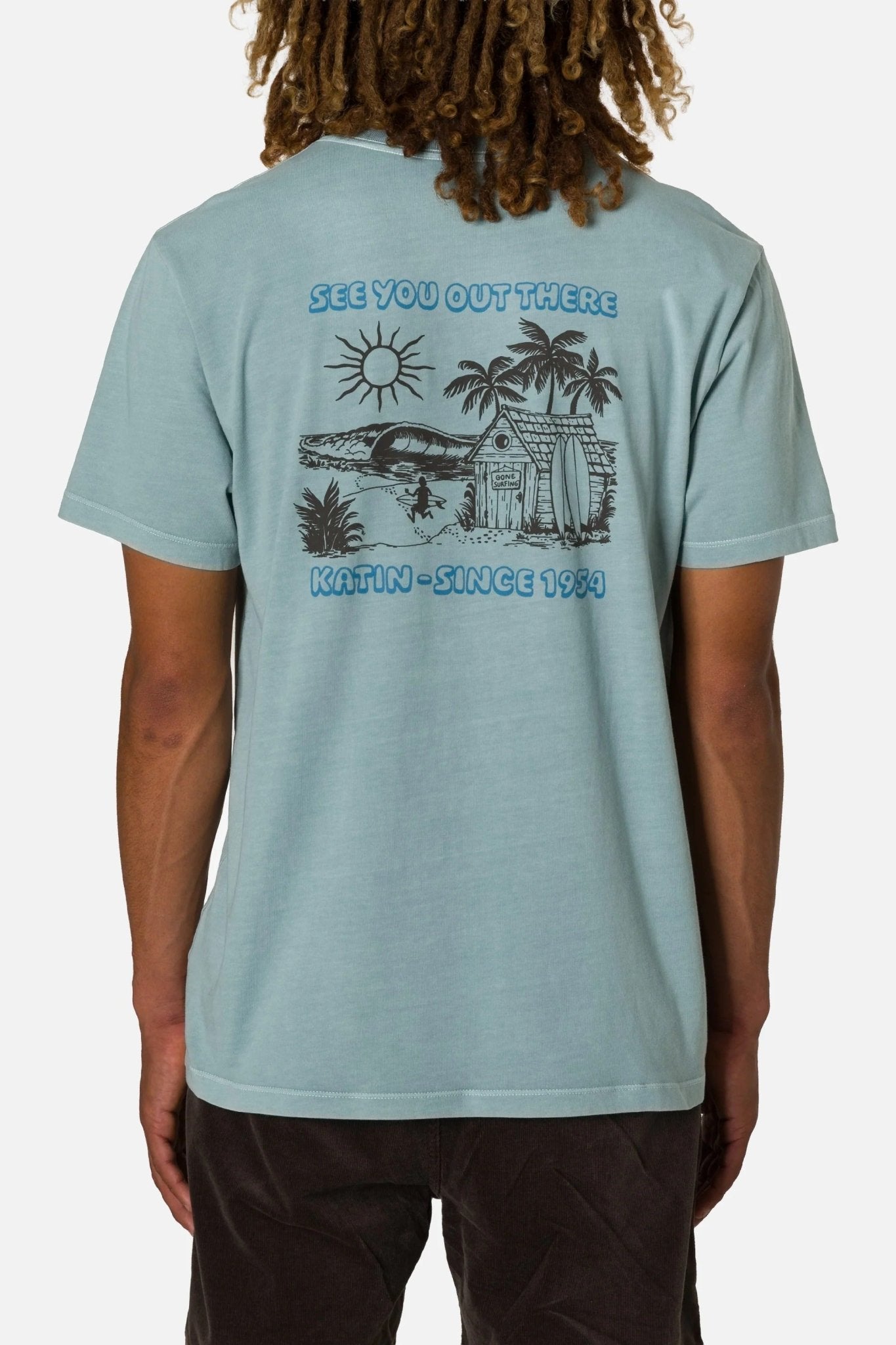 KATIN - Shacked Tee - Air Force Blue - BACKYARD