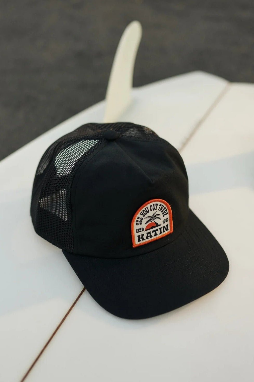 KATIN - Solo Trucker Hat - Black - BACKYARD