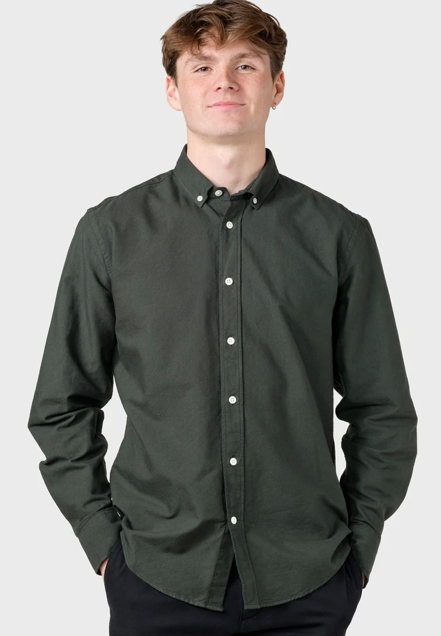 KLITMOLLER COLLECTIVE - Basic Shirt - Olive - BACKYARD