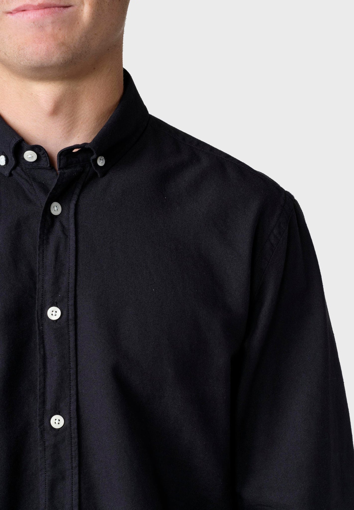 KLITMOLLER COLLECTIVE - Basic Shirt - Black - BACKYARD