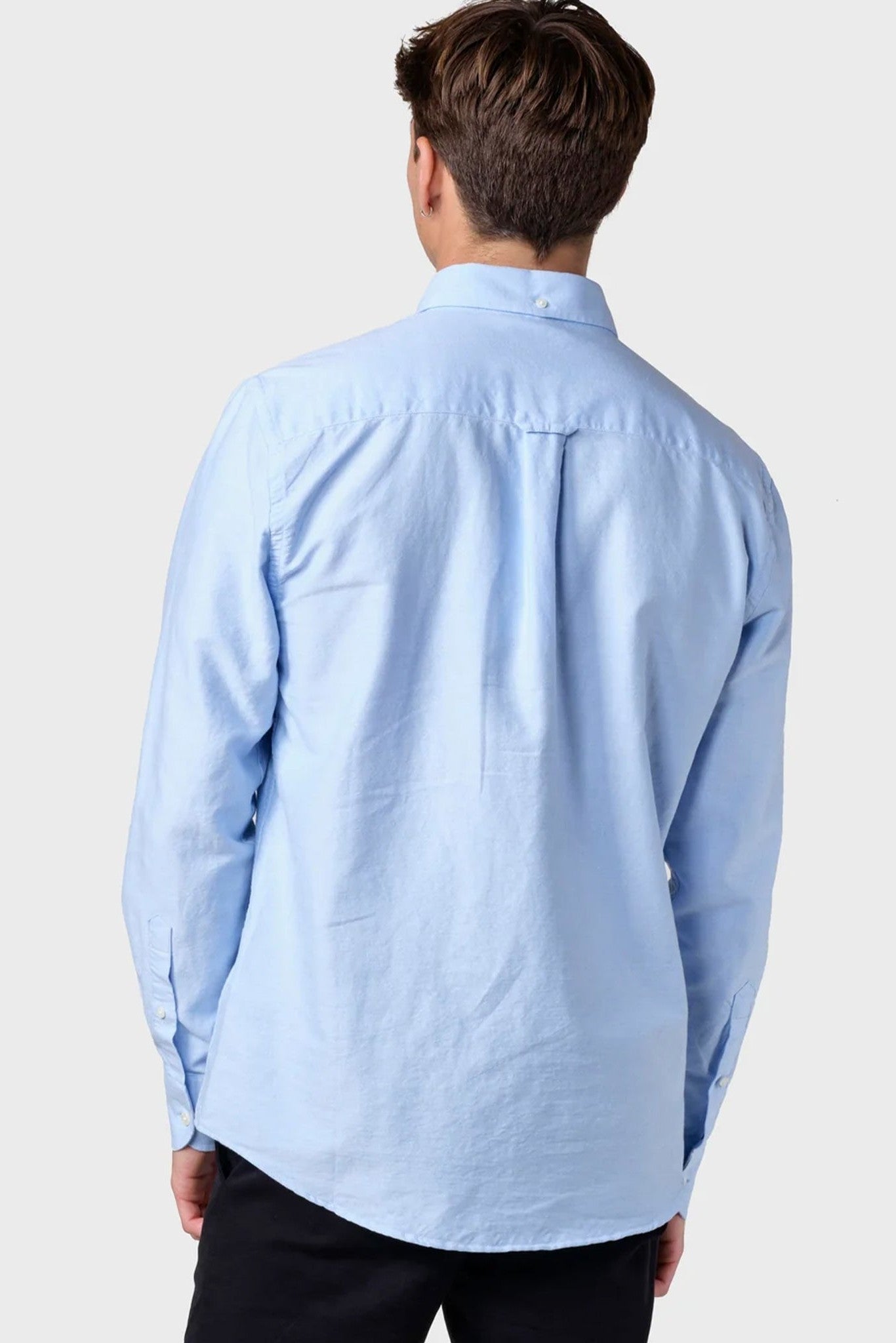 KLITMOLLER COLLECTIVE - Basic Shirt - Blue Melange - BACKYARD