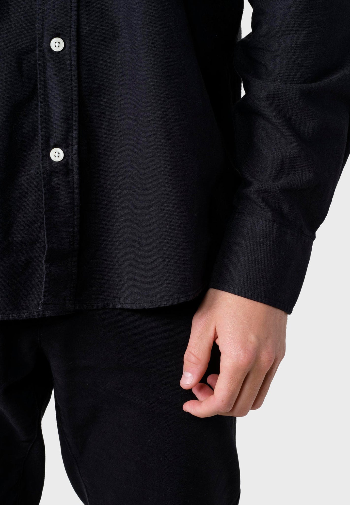KLITMOLLER COLLECTIVE - Basic Shirt - Black - BACKYARD