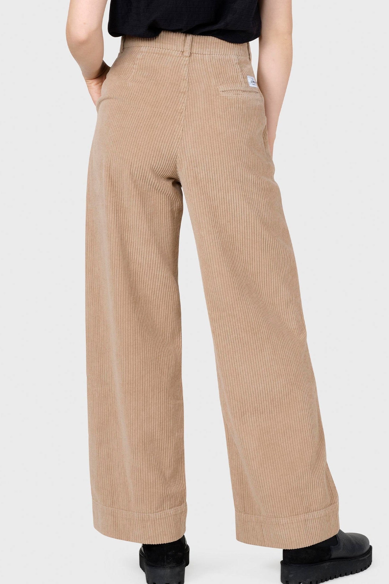 KLITMOLLER COLLECTIVE - Lydia Jumbo Corduroy Pants - Sand - BACKYARD