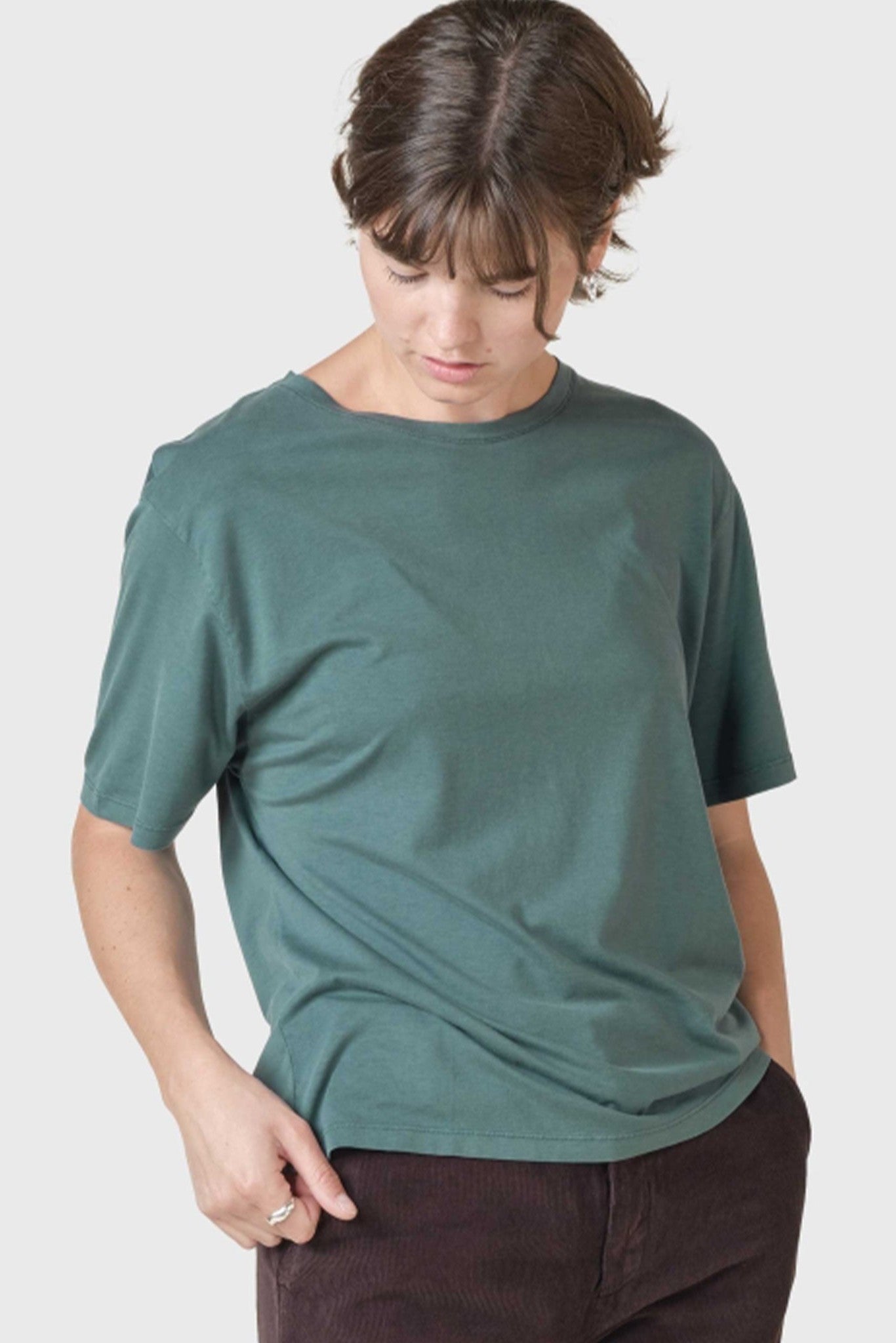 KLITMOLLER COLLECTIVE - Maren Tee - Moss Green - BACKYARD