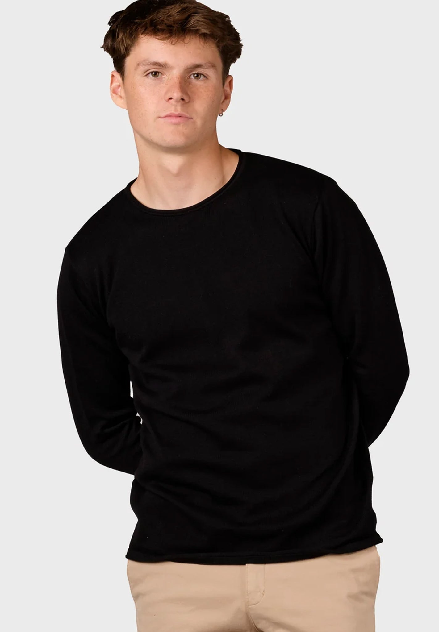 KLITMOLLER COLLECTIVE - Noah Knit - Black - BACKYARD