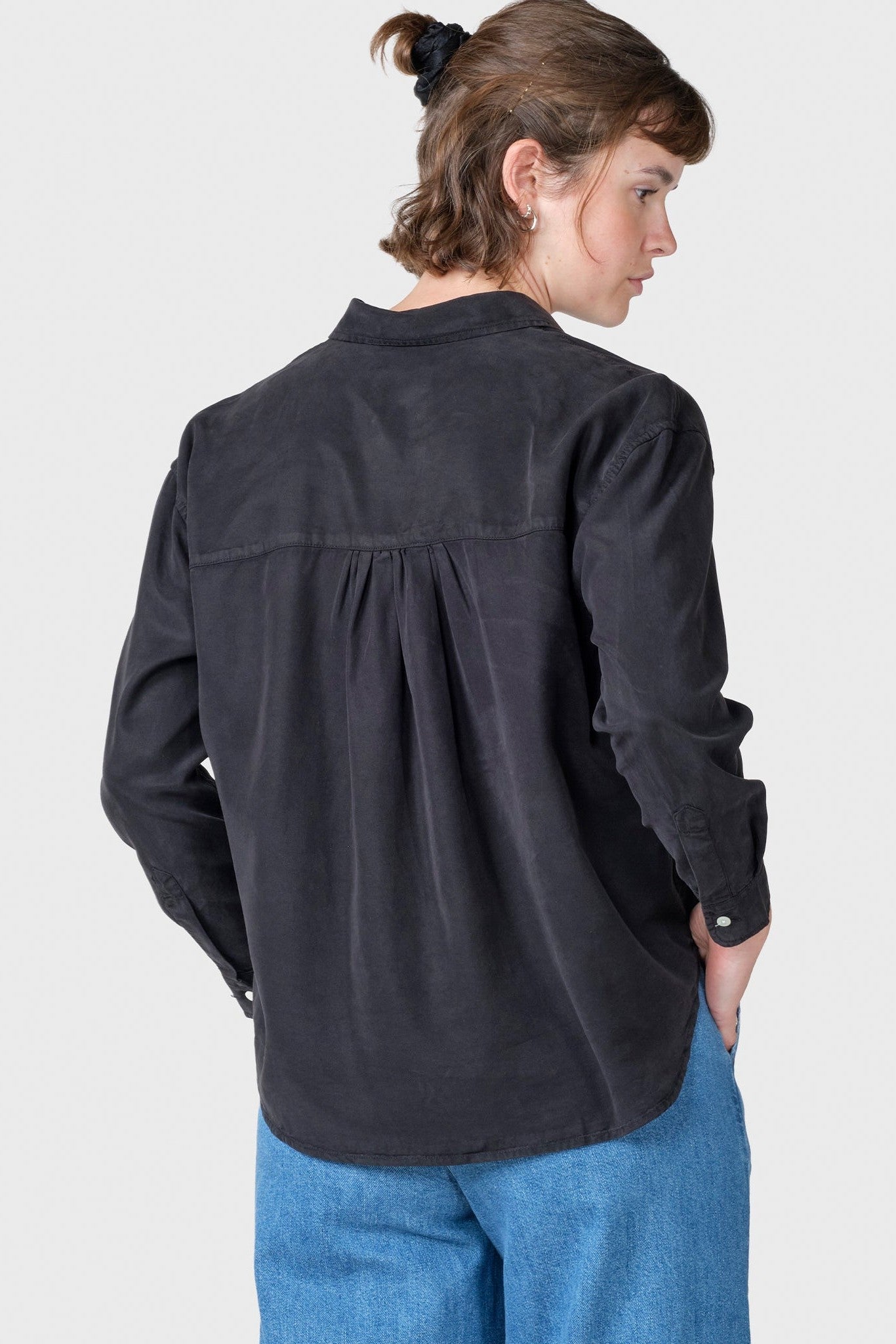 KLITMOLLER COLLECTIVE - Ofelia Short Shirt - Black - BACKYARD