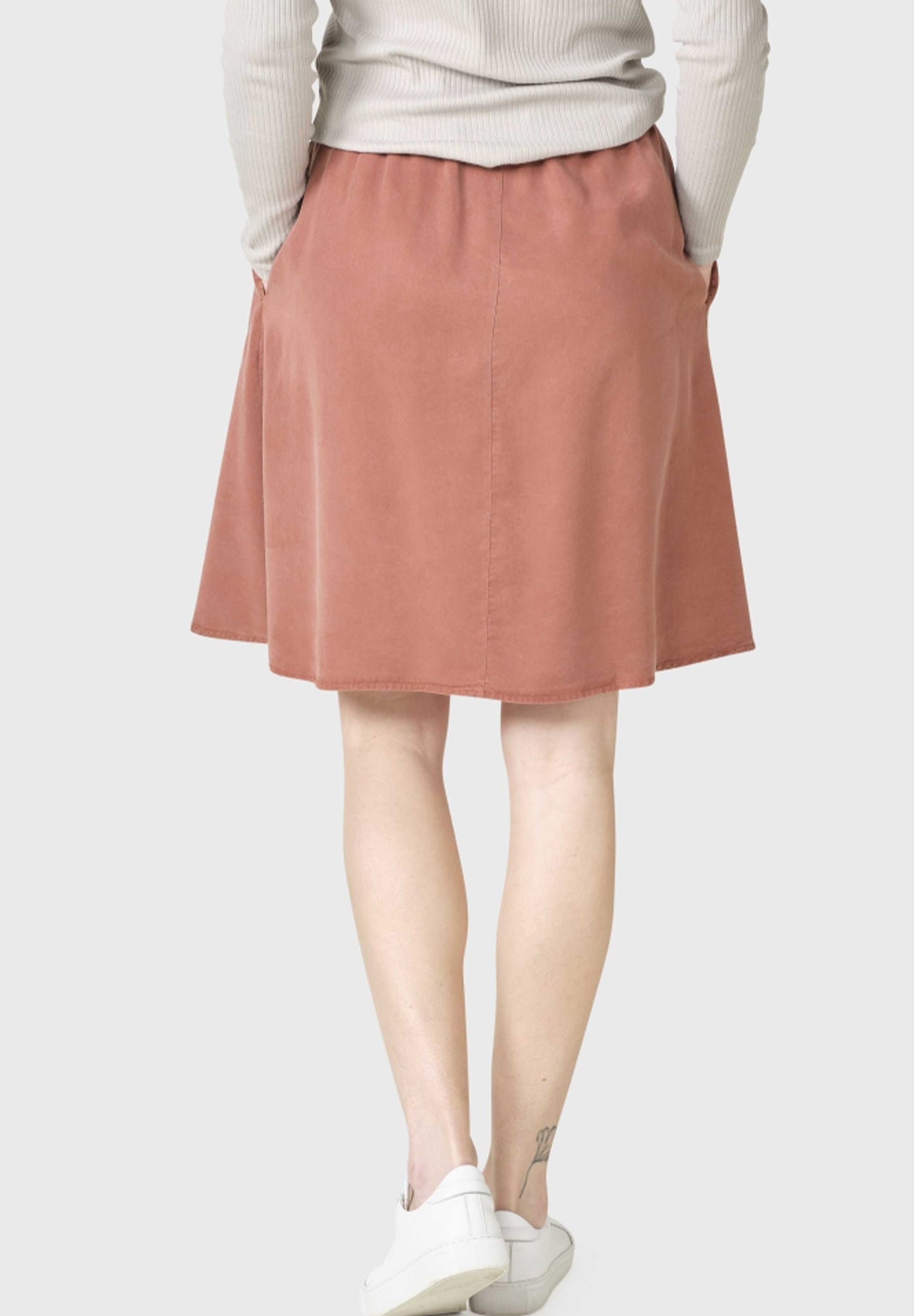 KLITMOLLER COLLECTIVE - Ramona Short Skirt - Burnt Sienna - BACKYARD