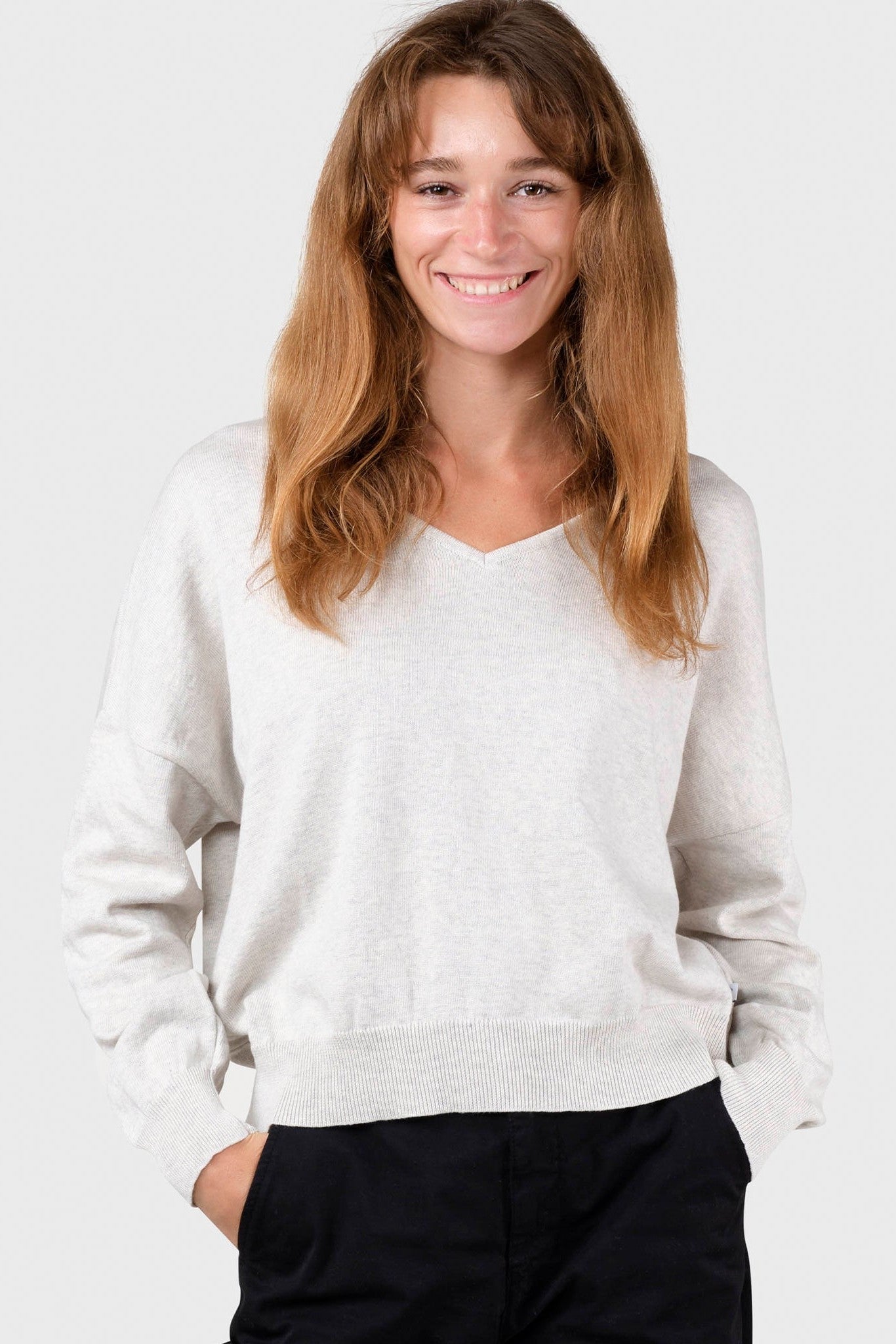 KLITMOLLER COLLECTIVE - Randi Knit - Cream Melange - BACKYARD