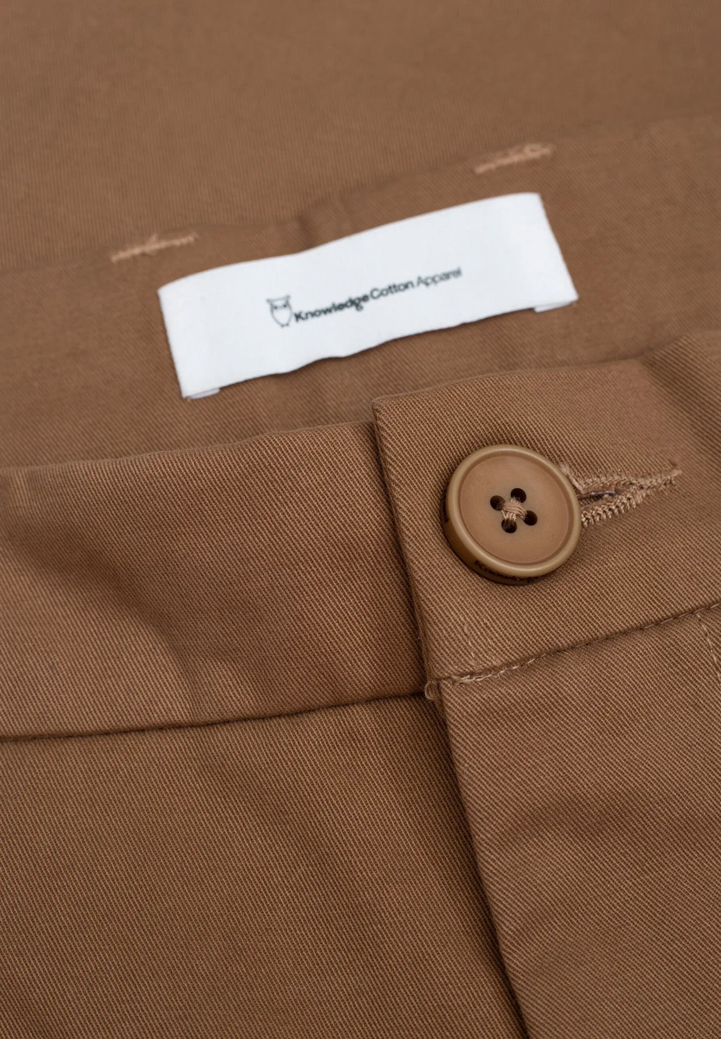 KNOWLEDGE COTTON - Chuck Regular Chino Twill Pants - Tuffet - BACKYARD