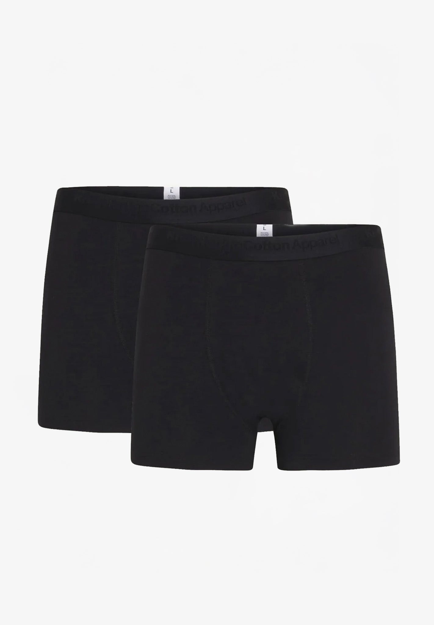 KNOWLEDGE COTTON - Anker 2 - Pack Underwear - Black Jet - BACKYARD