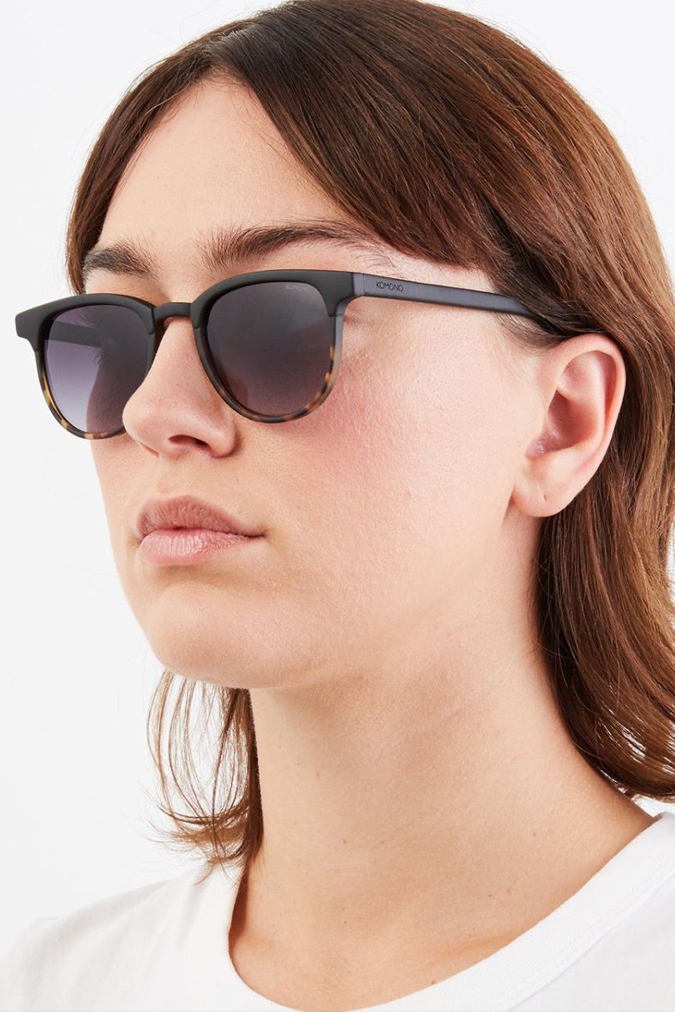 KOMONO - Francis - Matte Black Tortoise - BACKYARD