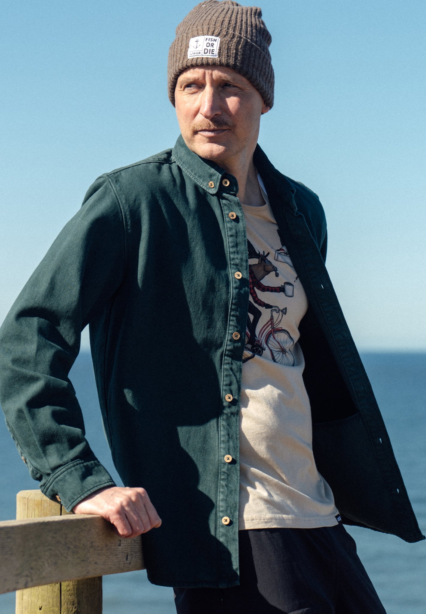 LAKOR - Spork Overshirt - Green Gables - BACKYARD