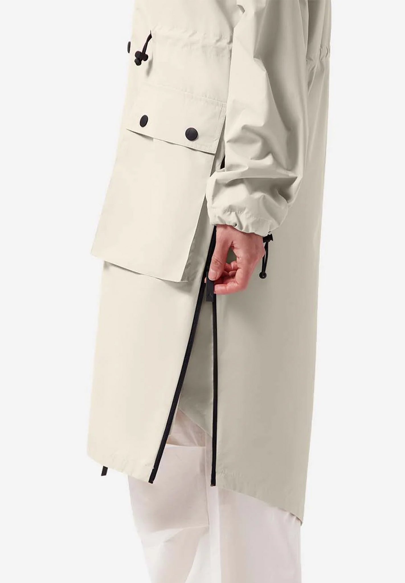 MAIUM - Light Weight Parka - Misty Beige - BACKYARD