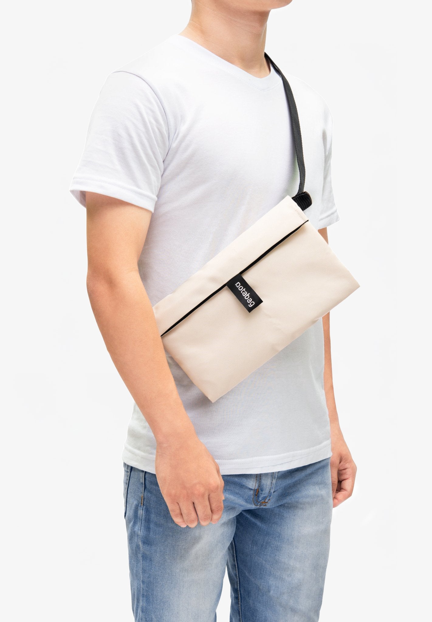 NOTABAG - Notabag Crossbody - Cream - BACKYARD