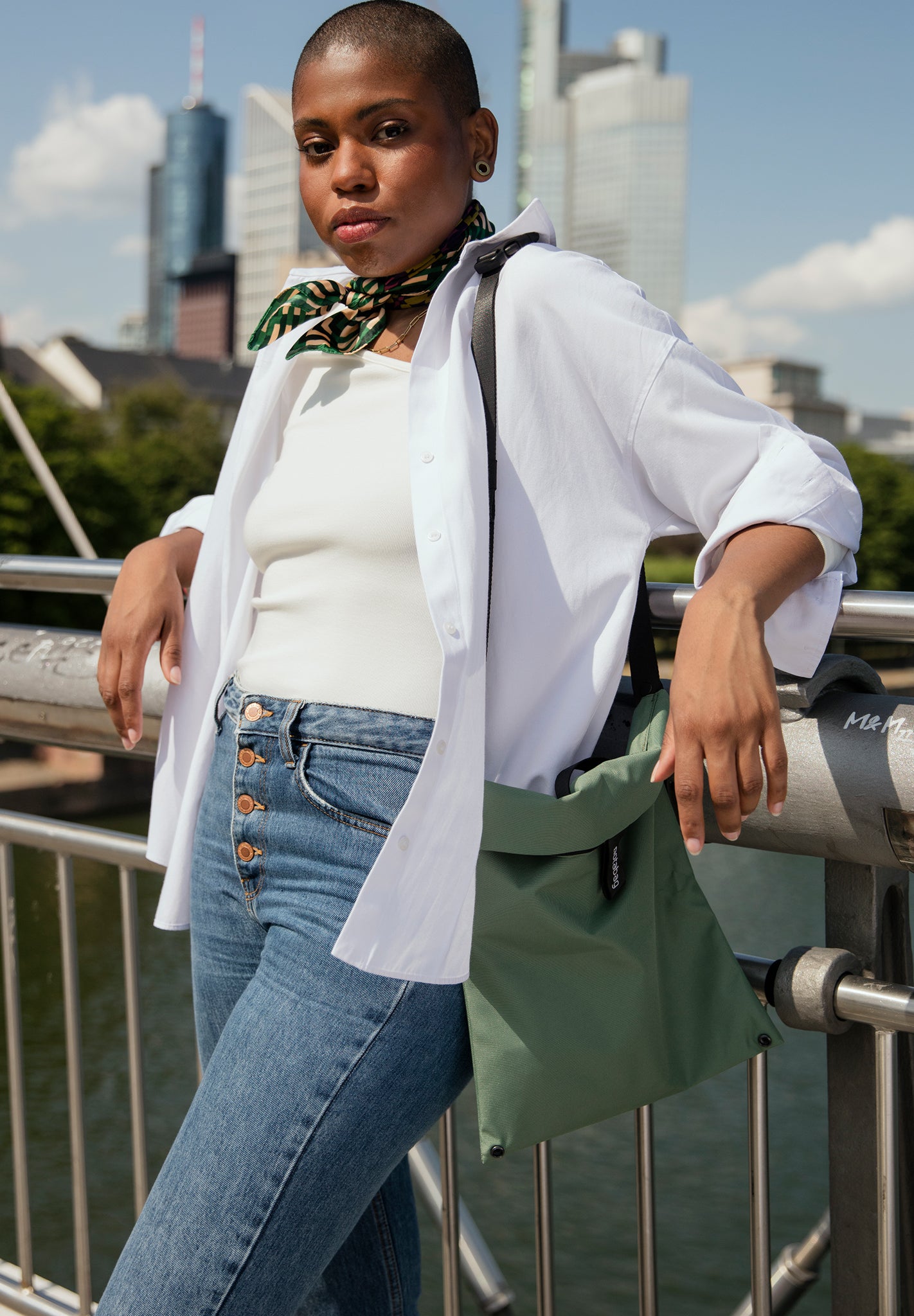 NOTABAG - Notabag Crossbody - Fern Green - BACKYARD