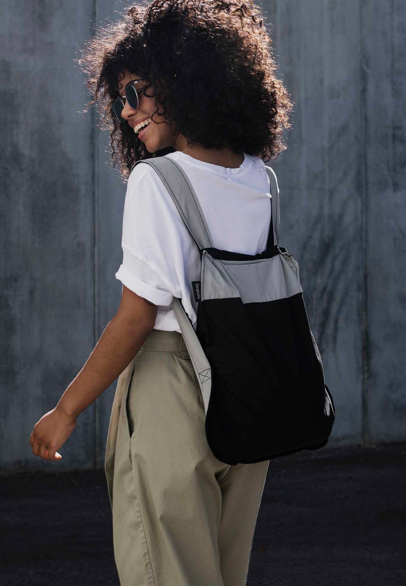 NOTABAG - Notabag Original - Grey Black - BACKYARD