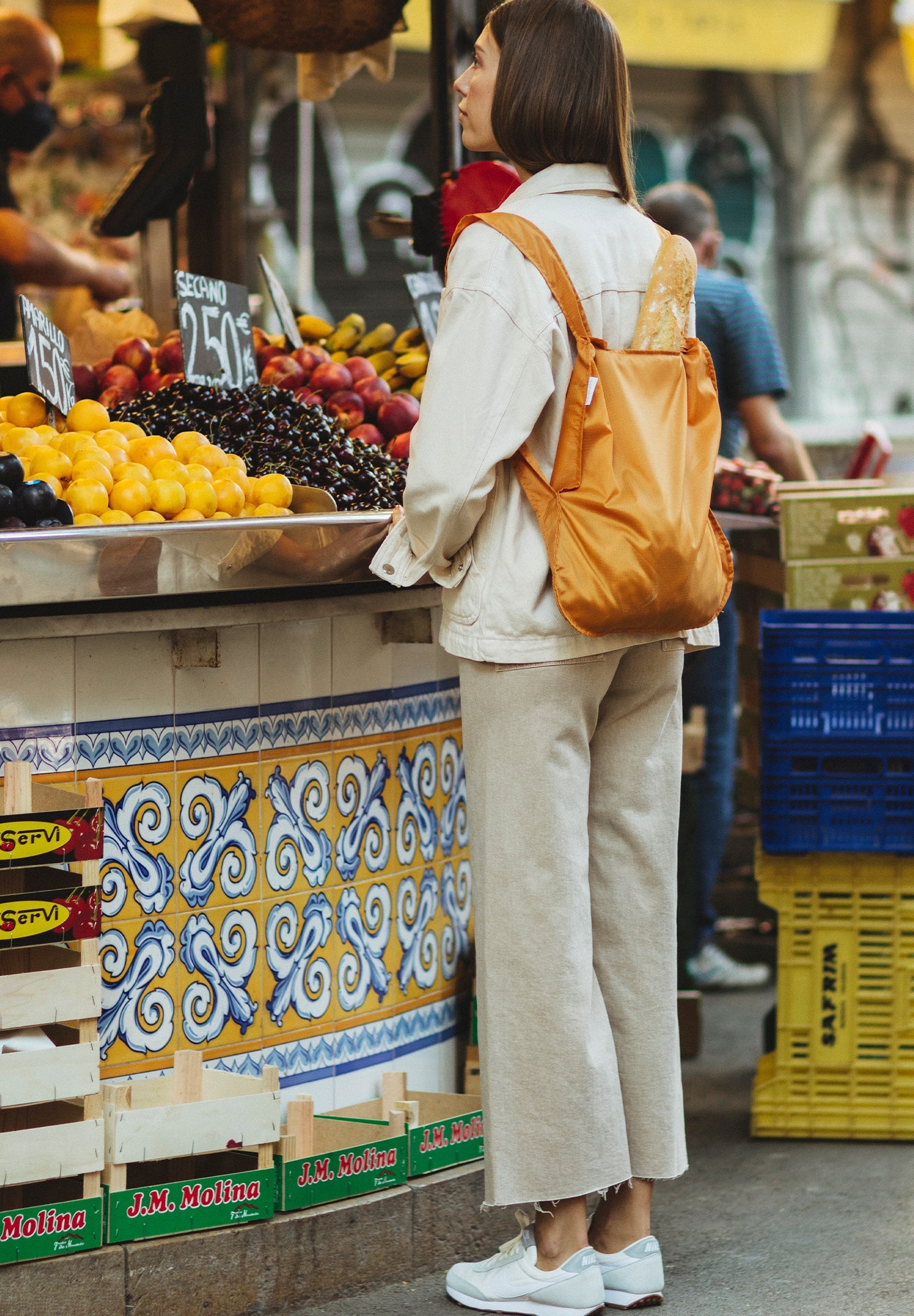 NOTABAG - Notabag Recycled - Mustard - BACKYARD