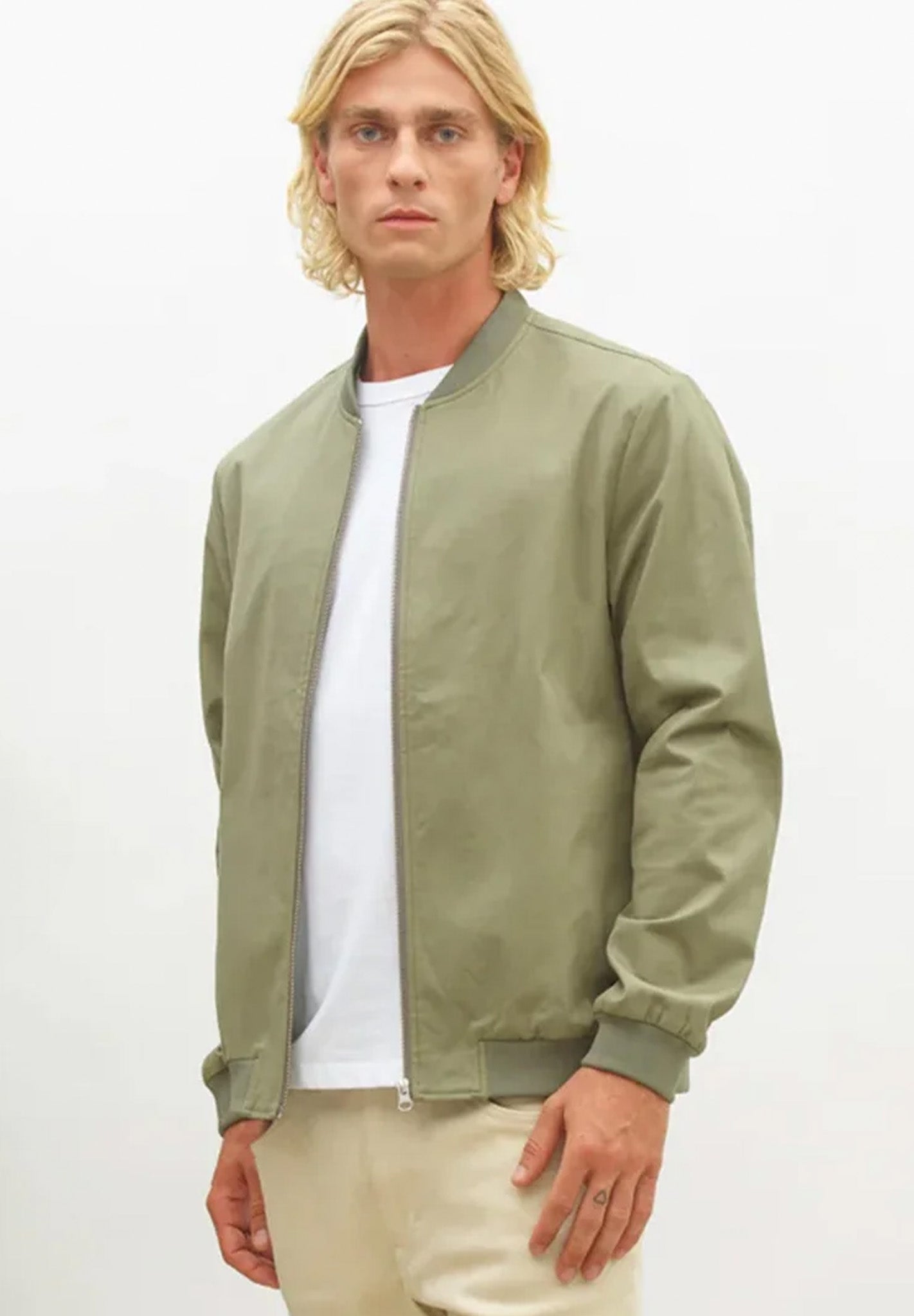 NOWADAYS - Bomber Jacket - Balsam Green - BACKYARD
