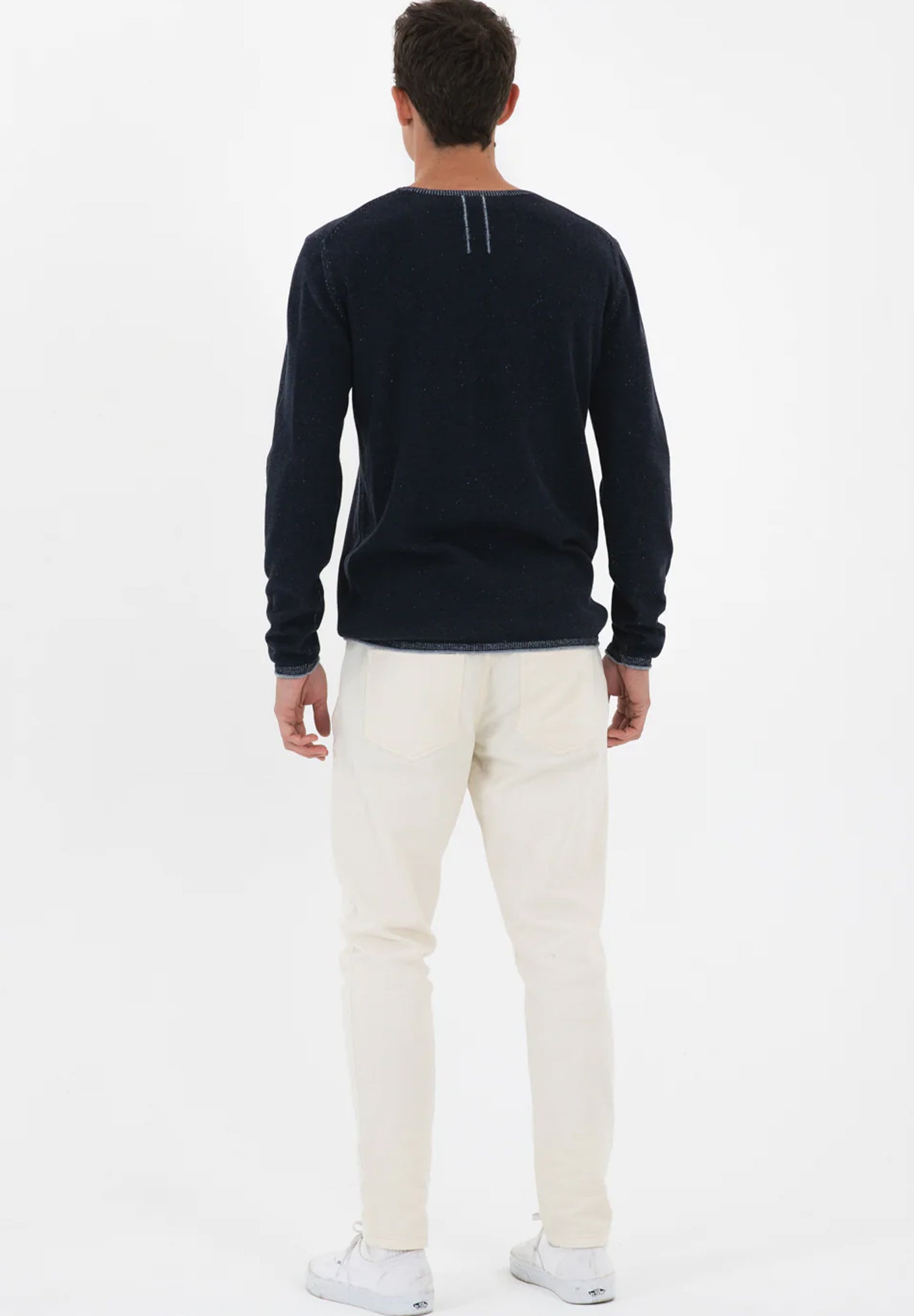 NOWADAYS - Plated Sweater - Sky Captain - BACKYARD