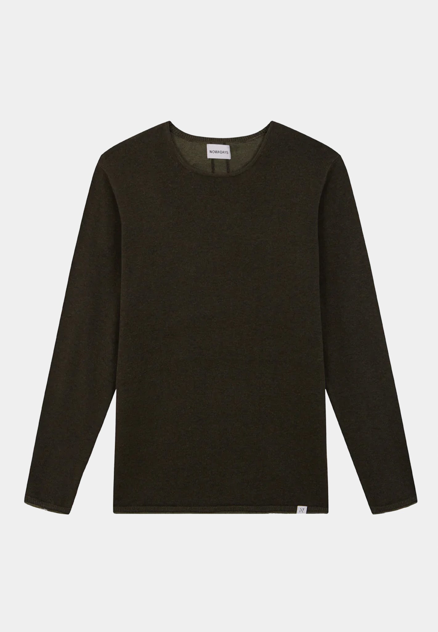 NOWADAYS - Plated Sweater - Mineral Green - BACKYARD