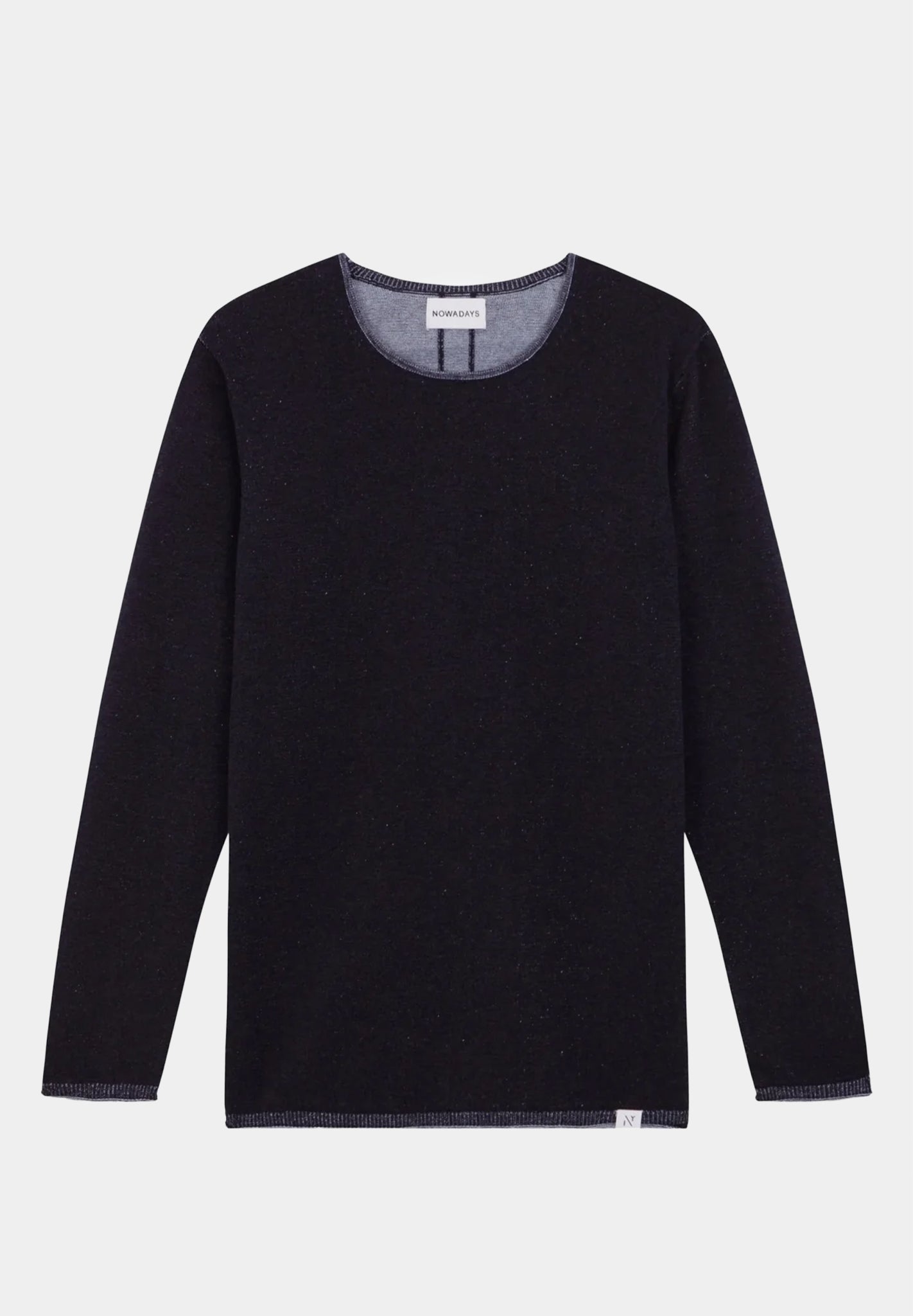 NOWADAYS - Plated Sweater - Sky Captain - BACKYARD