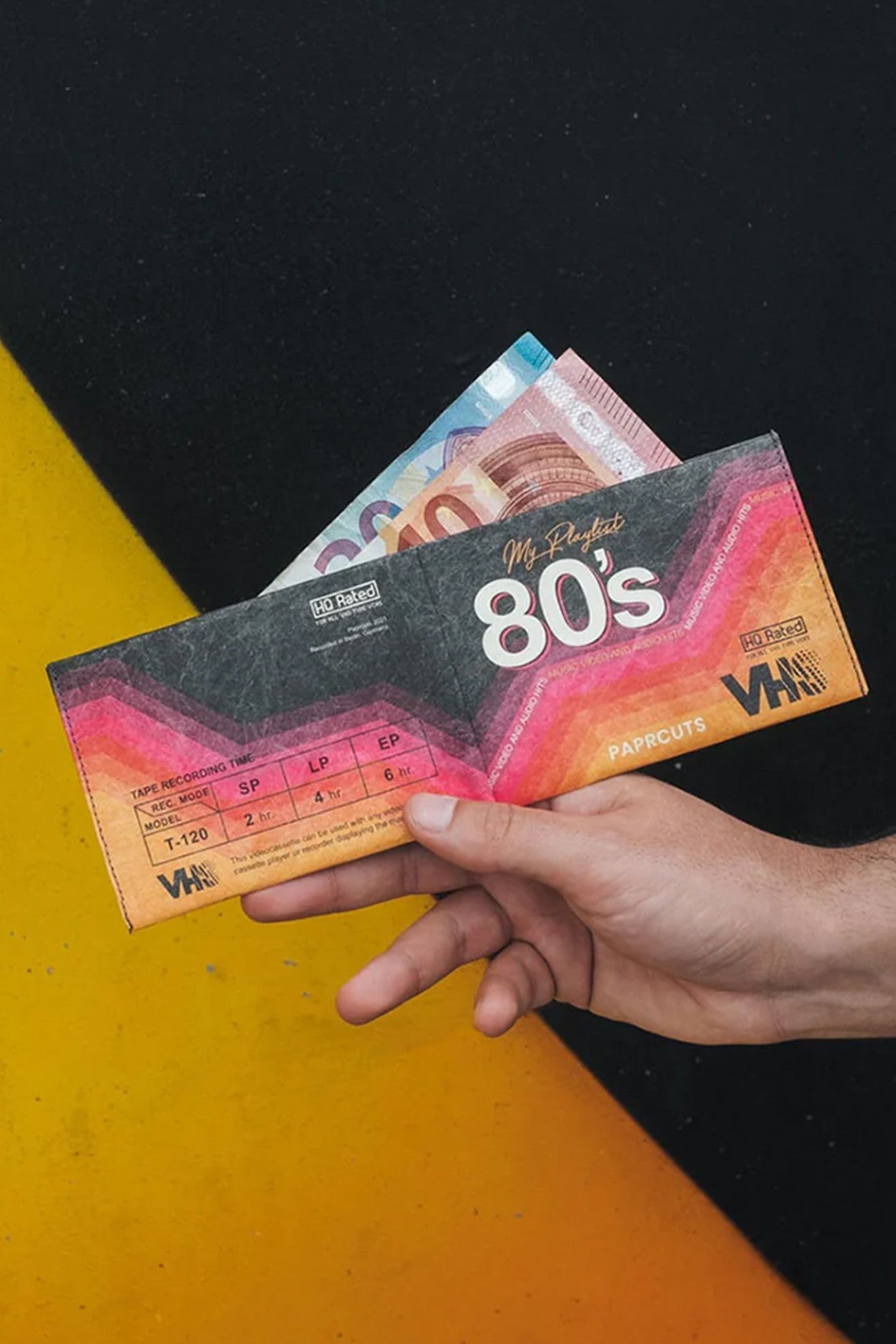 PAPRCUTS - RFID Portemonnaie - VHS - BACKYARD