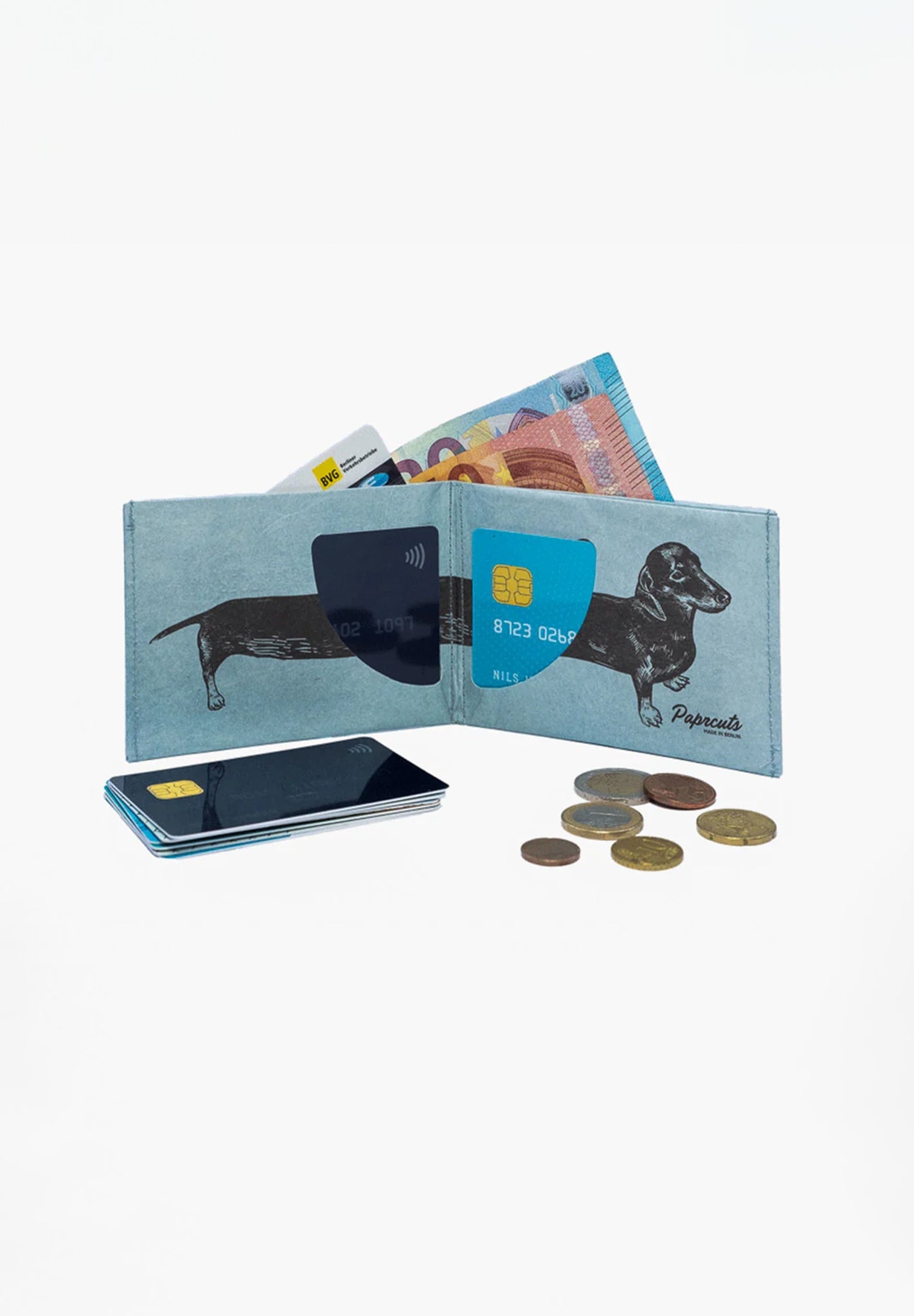 PAPRCUTS - RFID Portemonnaie - Sausage Dog - BACKYARD