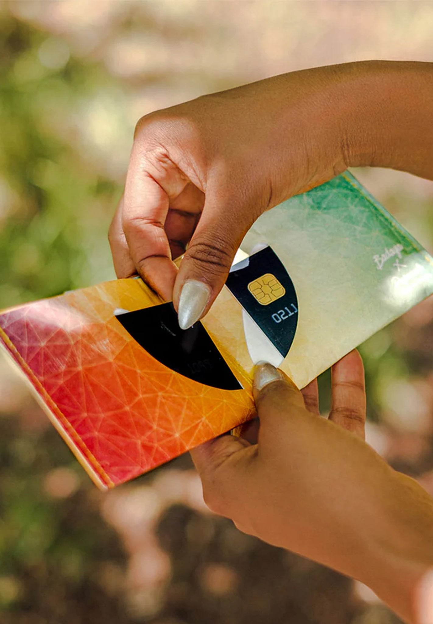 PAPRCUTS - RFID Portemonnaie - Diamond Dawn - BACKYARD