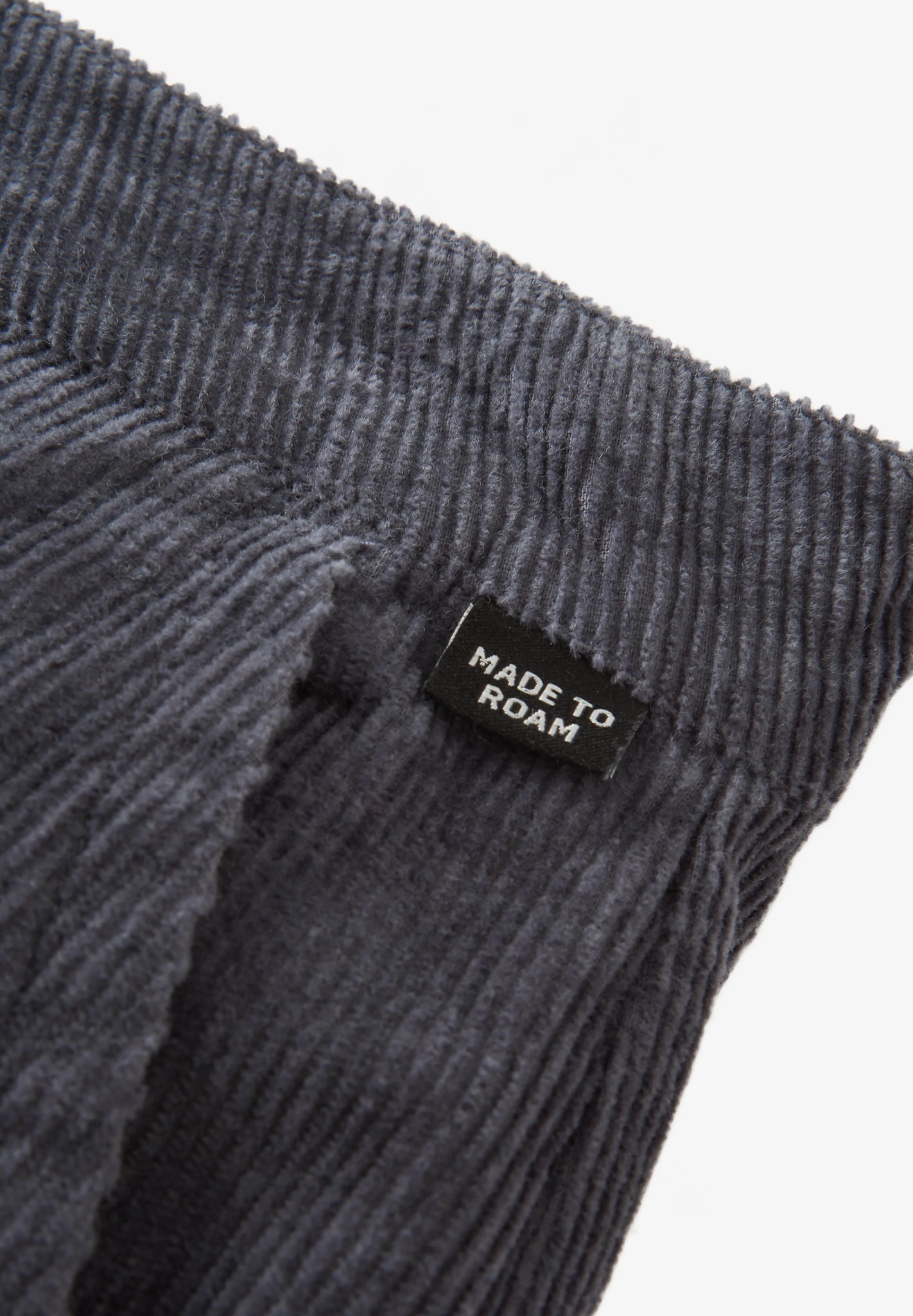 PASSENGER - 365 Cord Trouser - Charcoal - BACKYARD