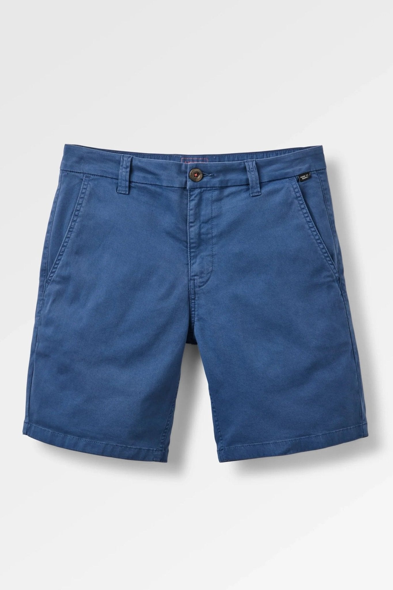 PASSENGER - 365 Organic Cotton Shorts 2.0 - Dark Denim - BACKYARD